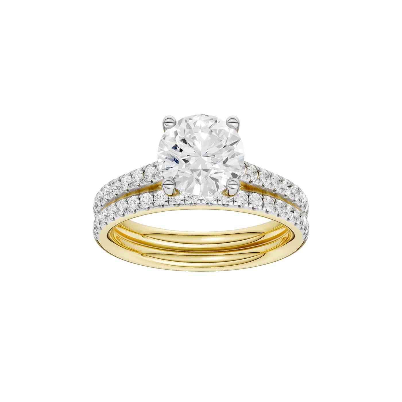 Elantra Ring | Round Cut