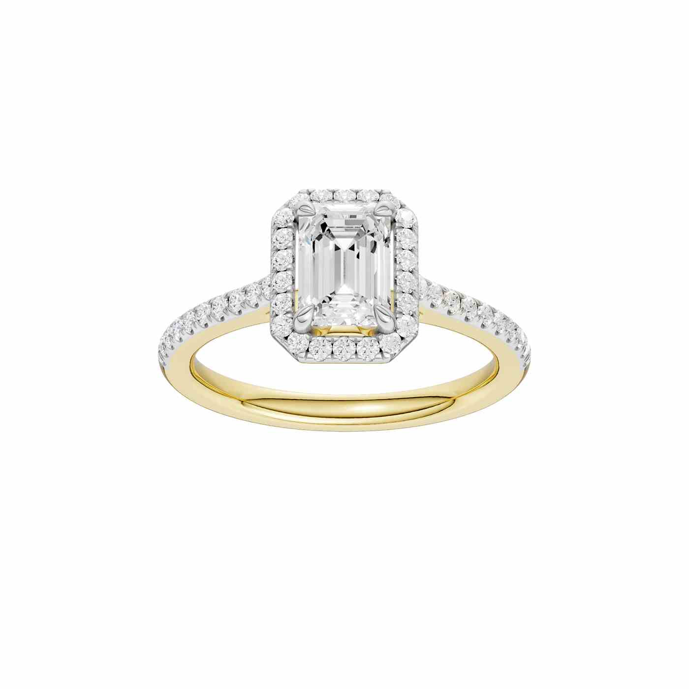 Radianté Ring | Emerald Cut