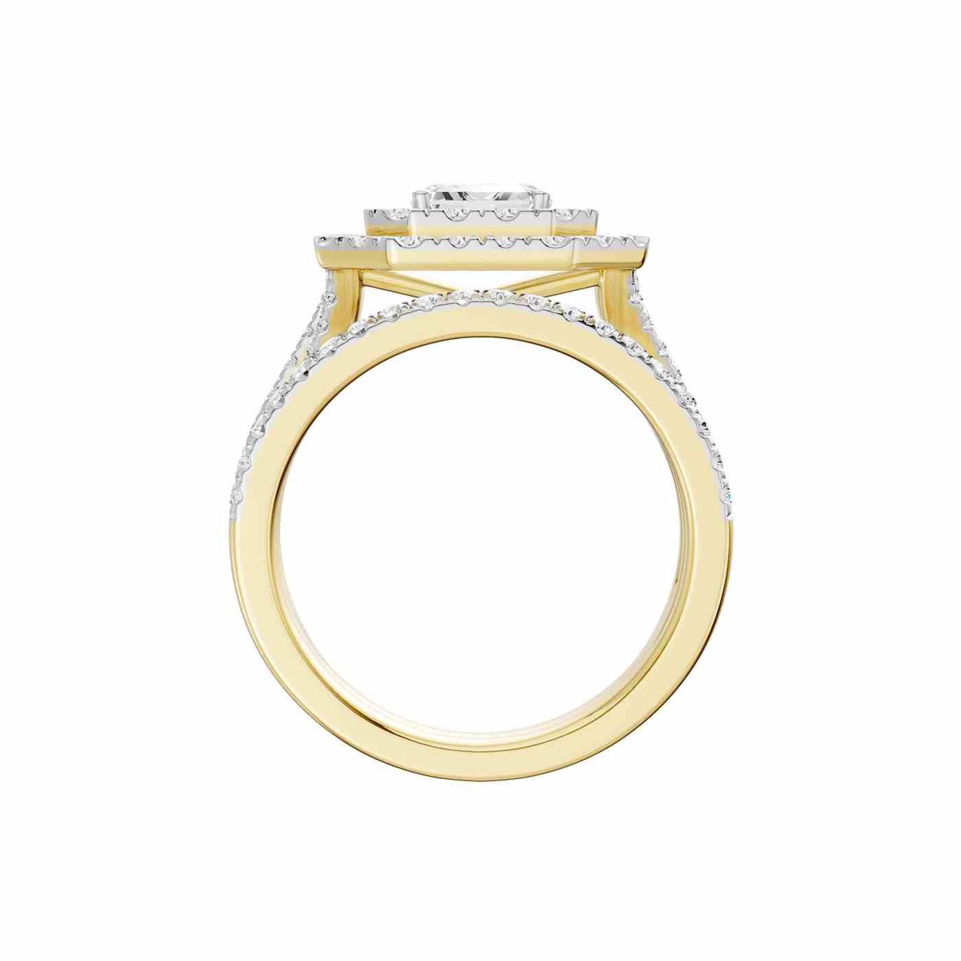 Radiance Ring | Emerald Cut