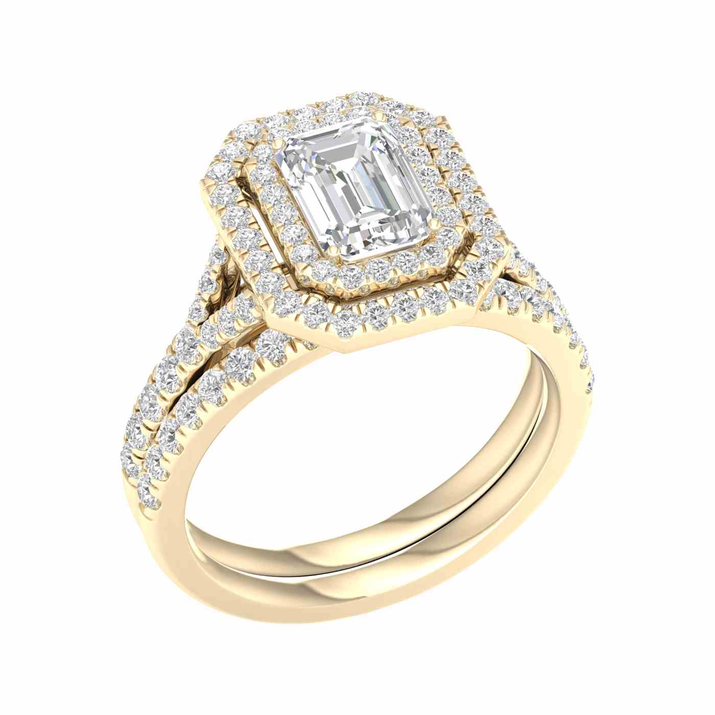 Zerelle Ring | Emerald Cut