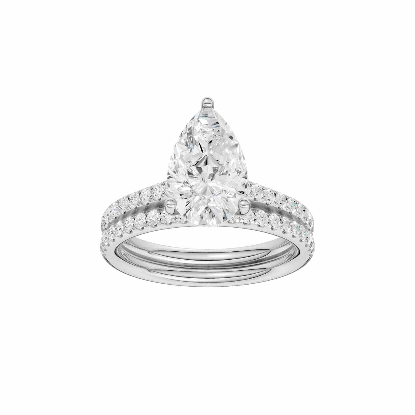Calista Ring | Pear Cut