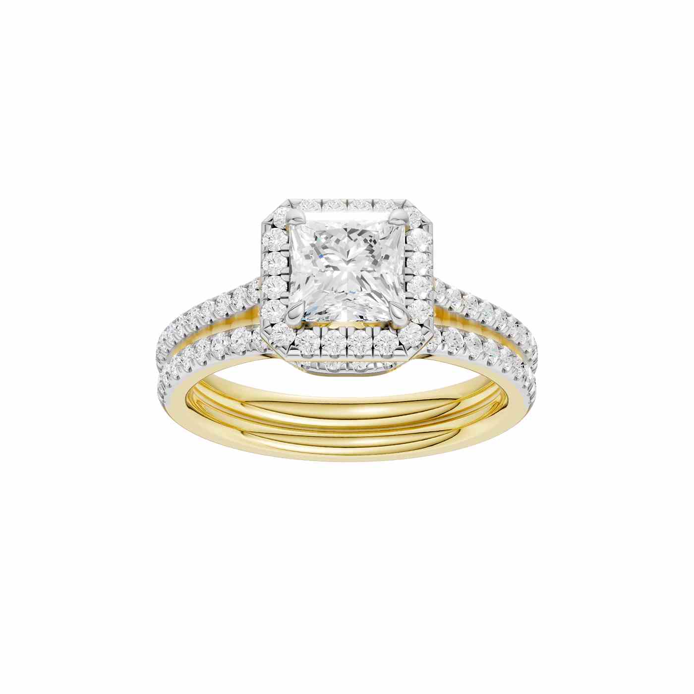 Bellavue Ring | Princess Cut