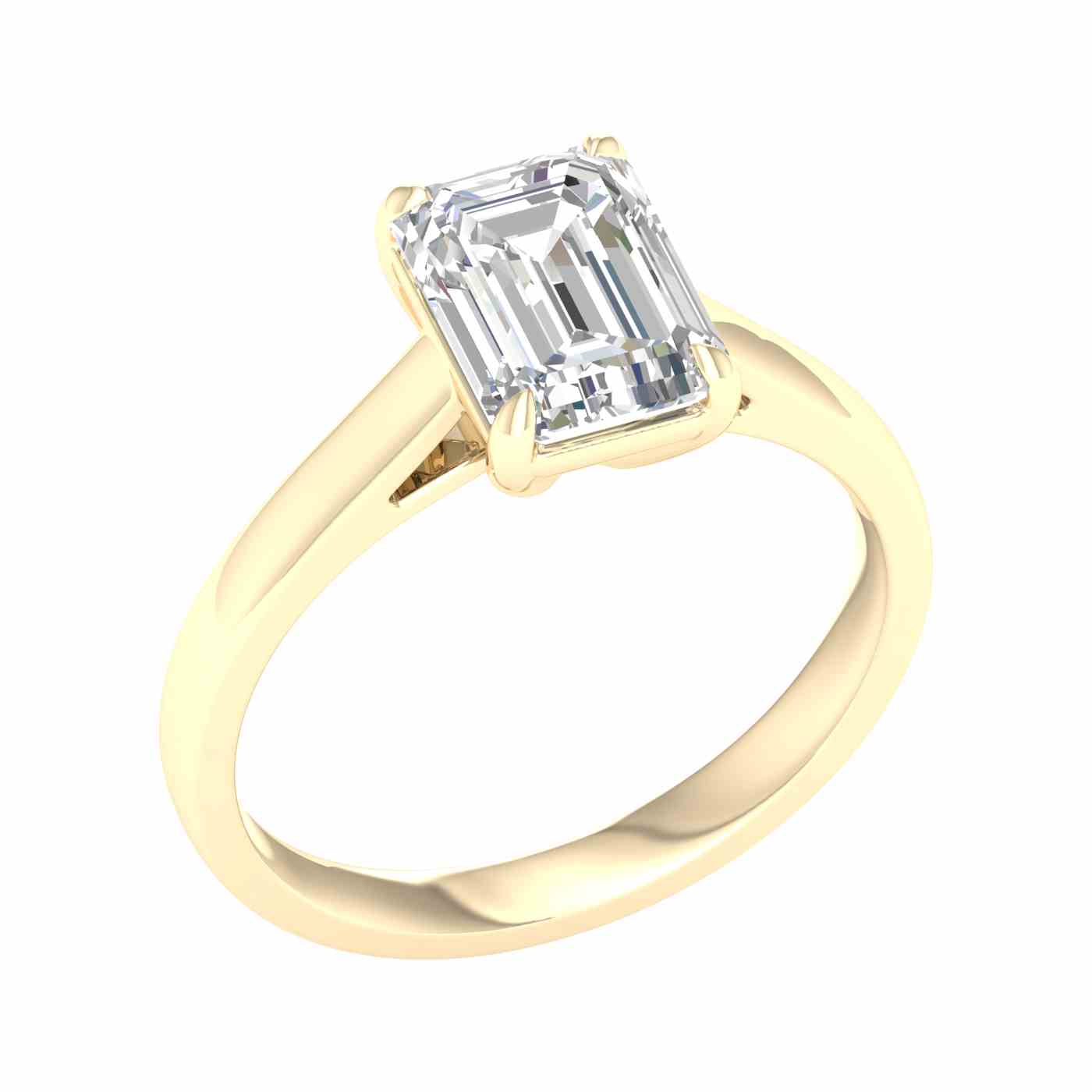 Estellea Ring | Emerald Cut