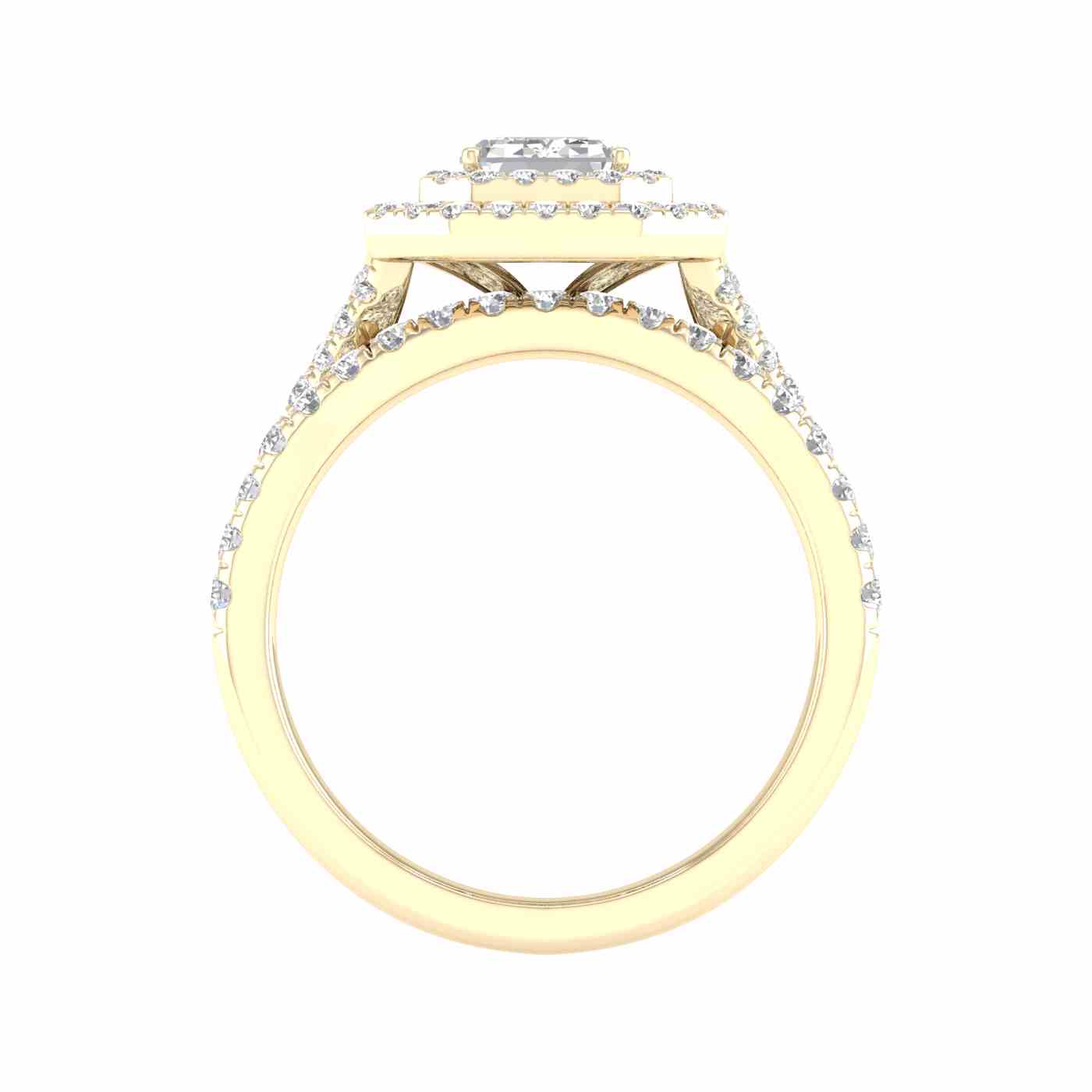 Zerelle Ring | Emerald Cut