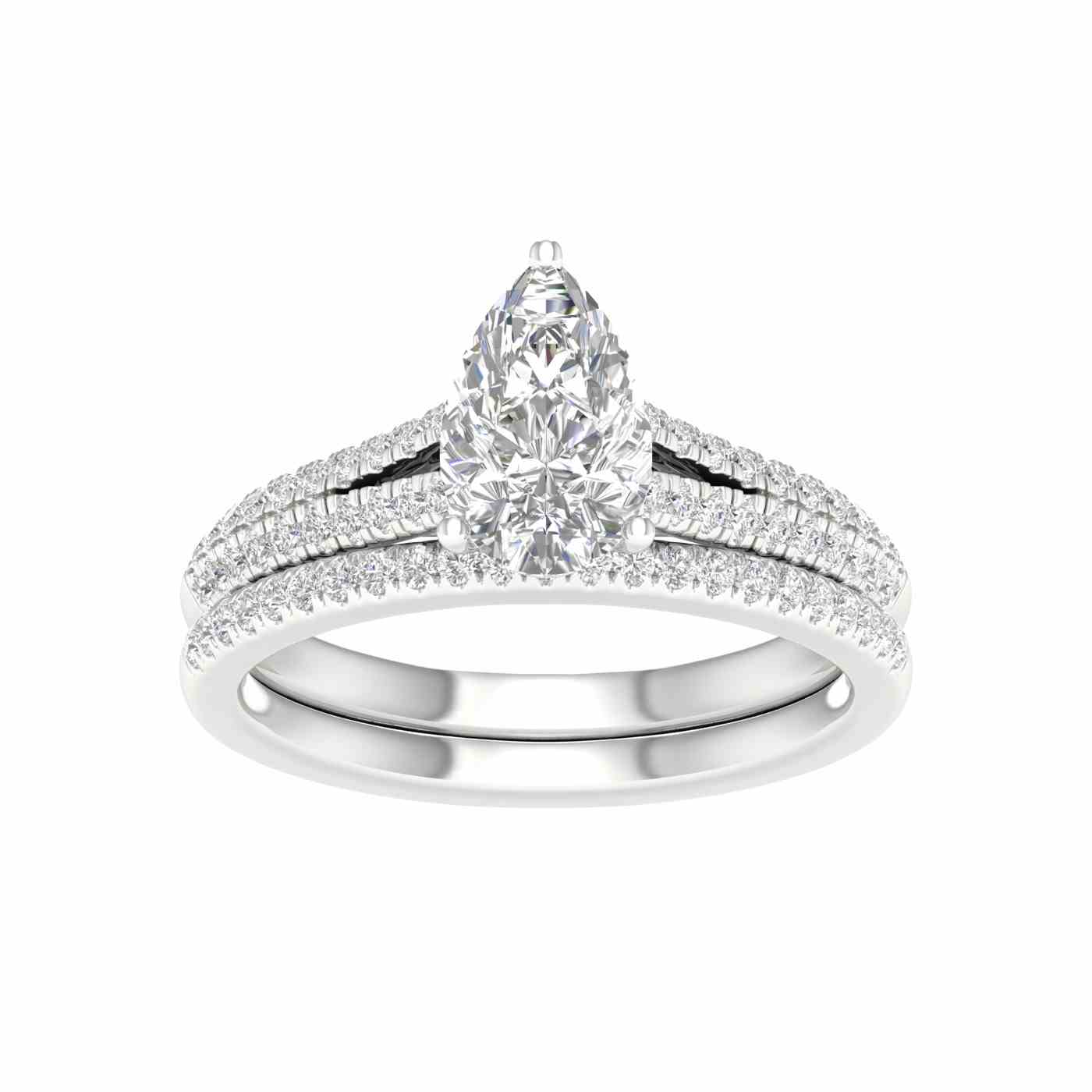 Calista Ring | Pear Cut
