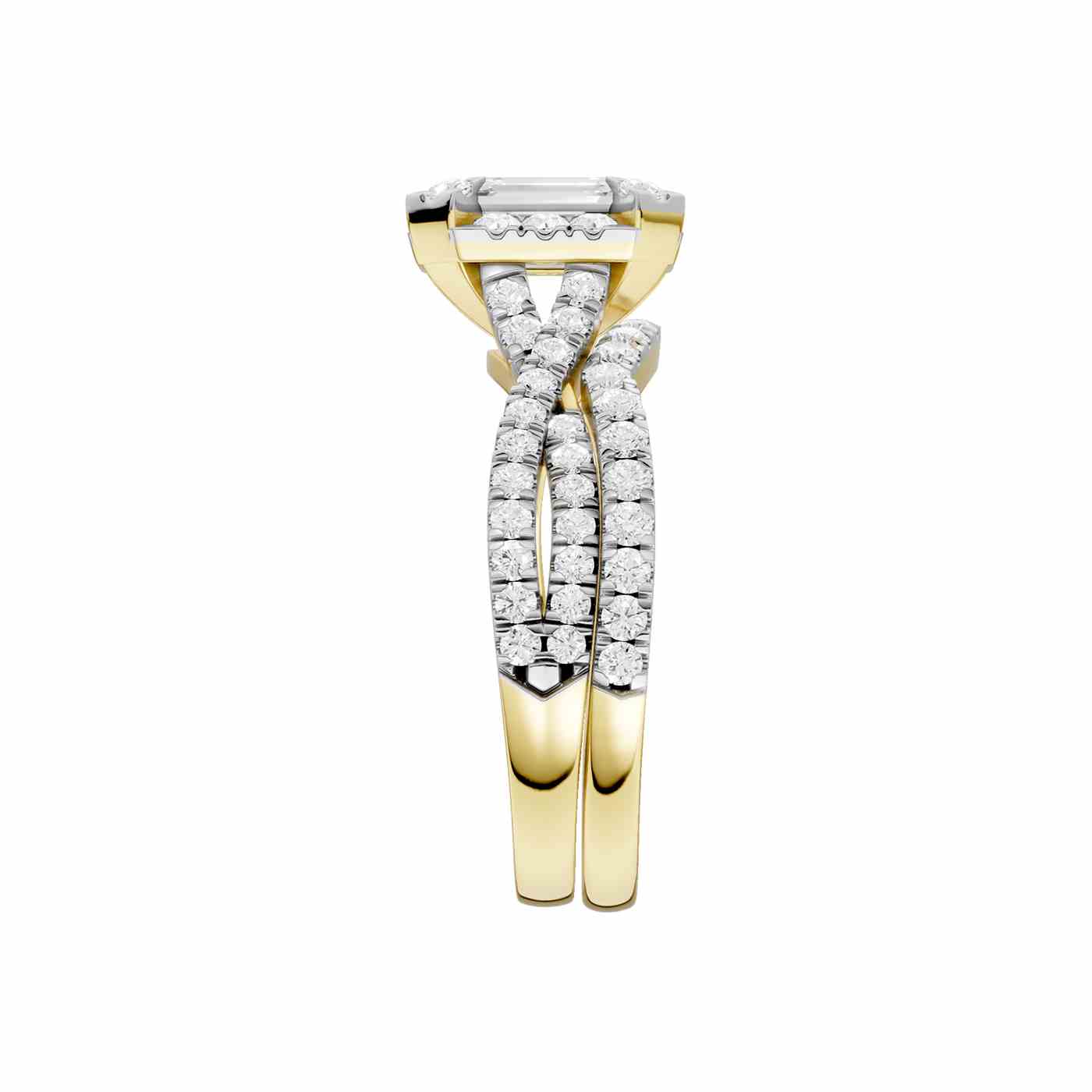 Bellavue Ring | Emerald Cut