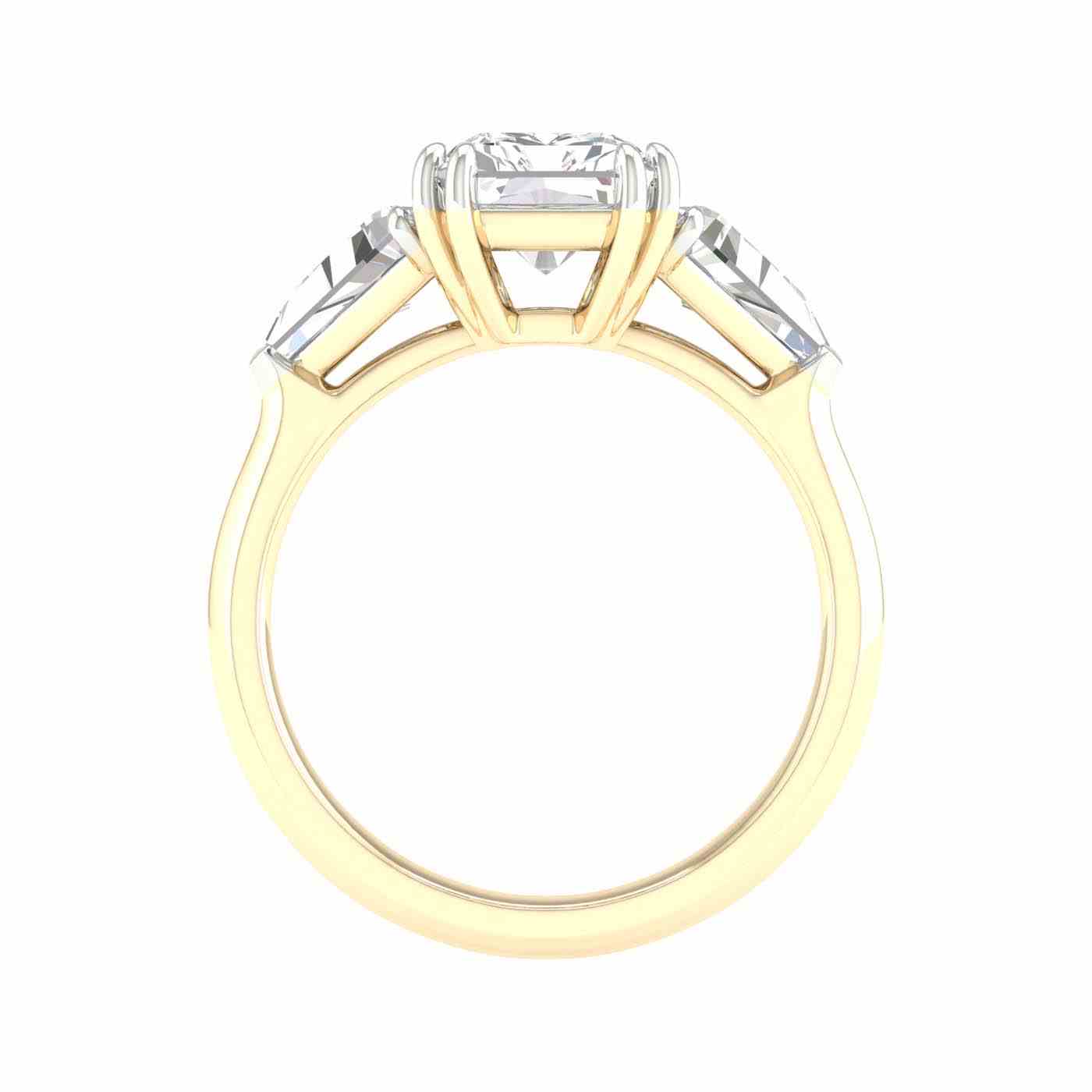 Zaffire Ring | Radiant Cut