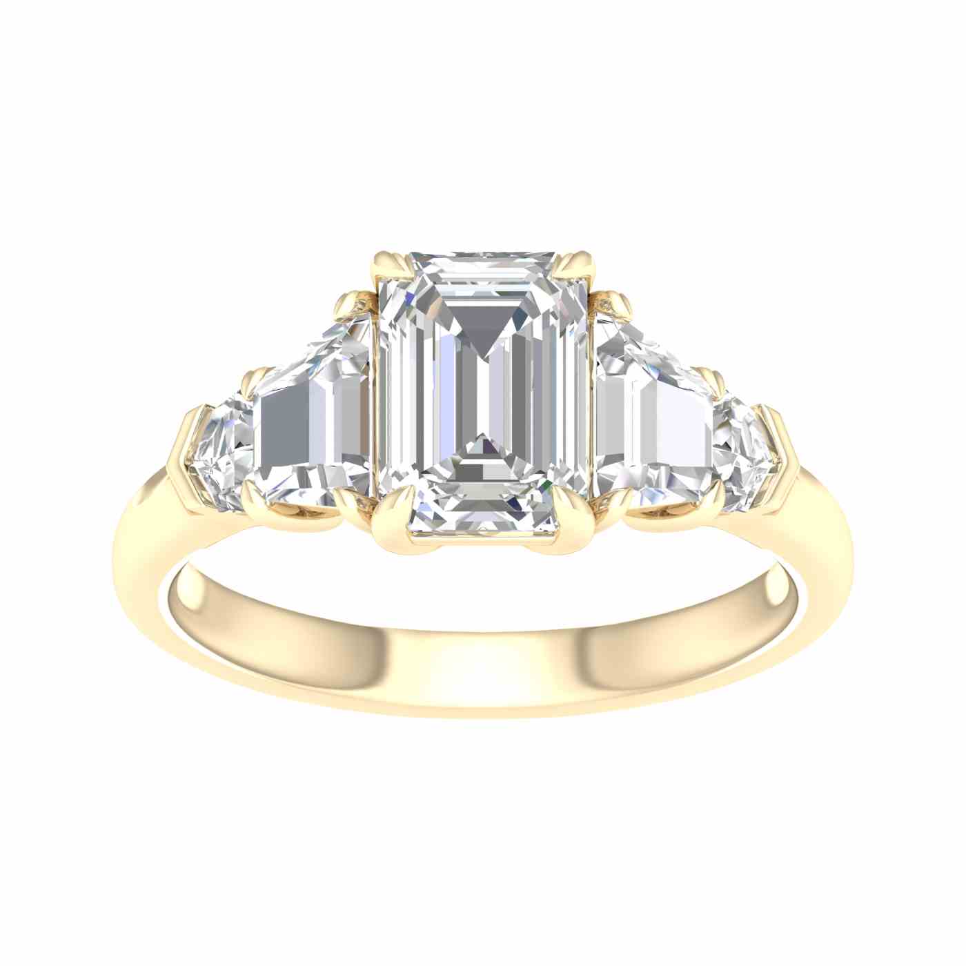 Brillante Ring | Emerald Cut