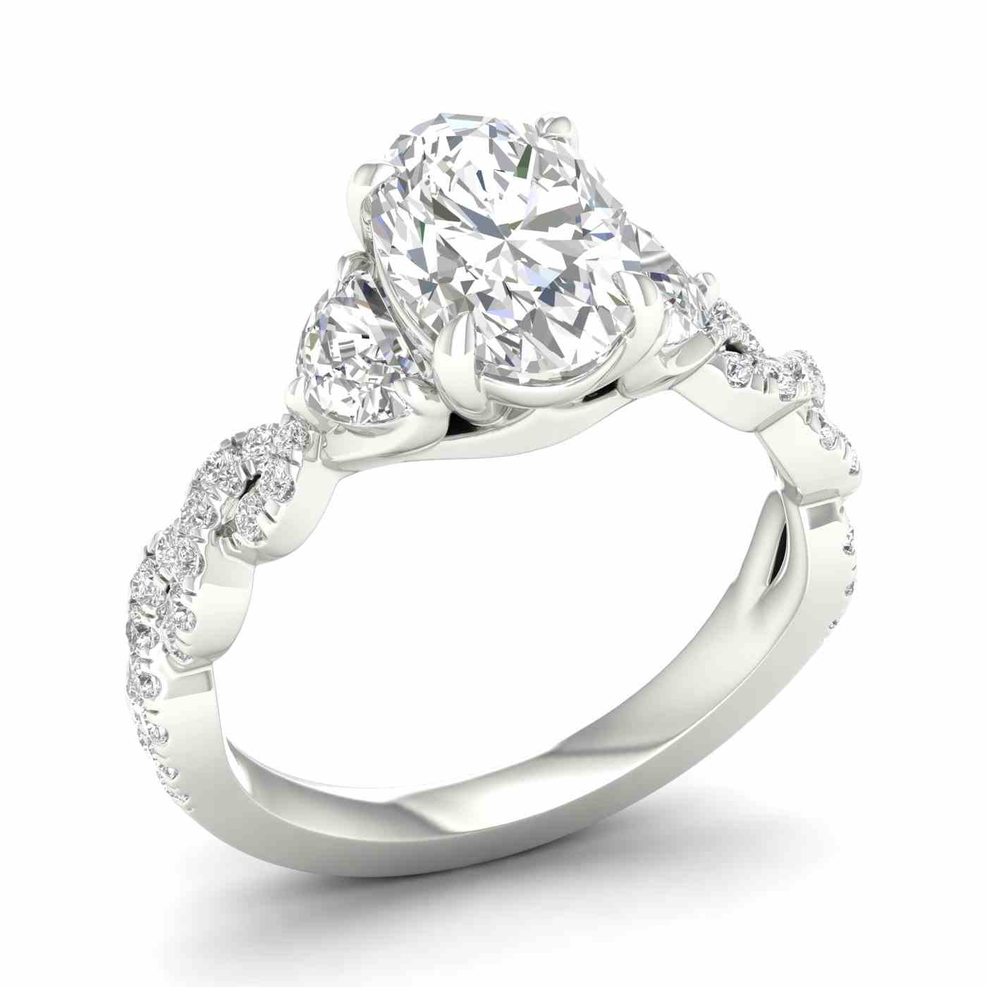 Zariel Ring | Half Moon Cut