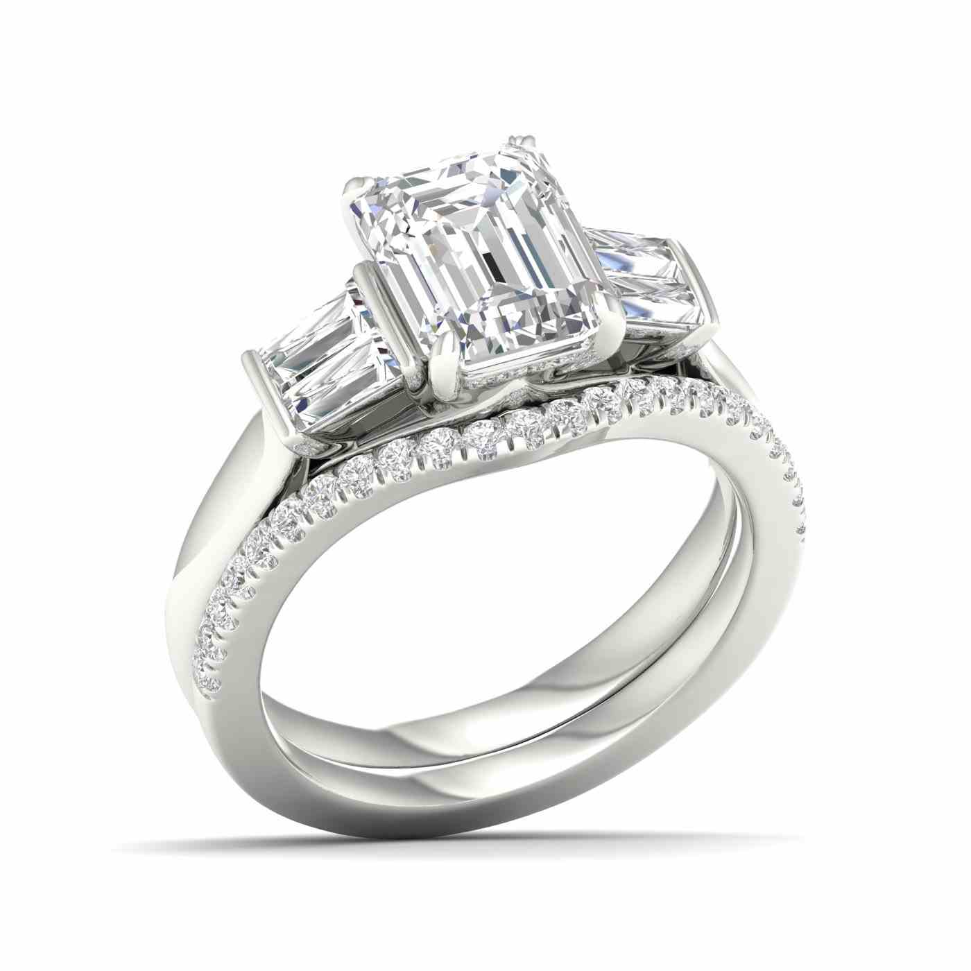 Ravissante Ring | Emerald Cut
