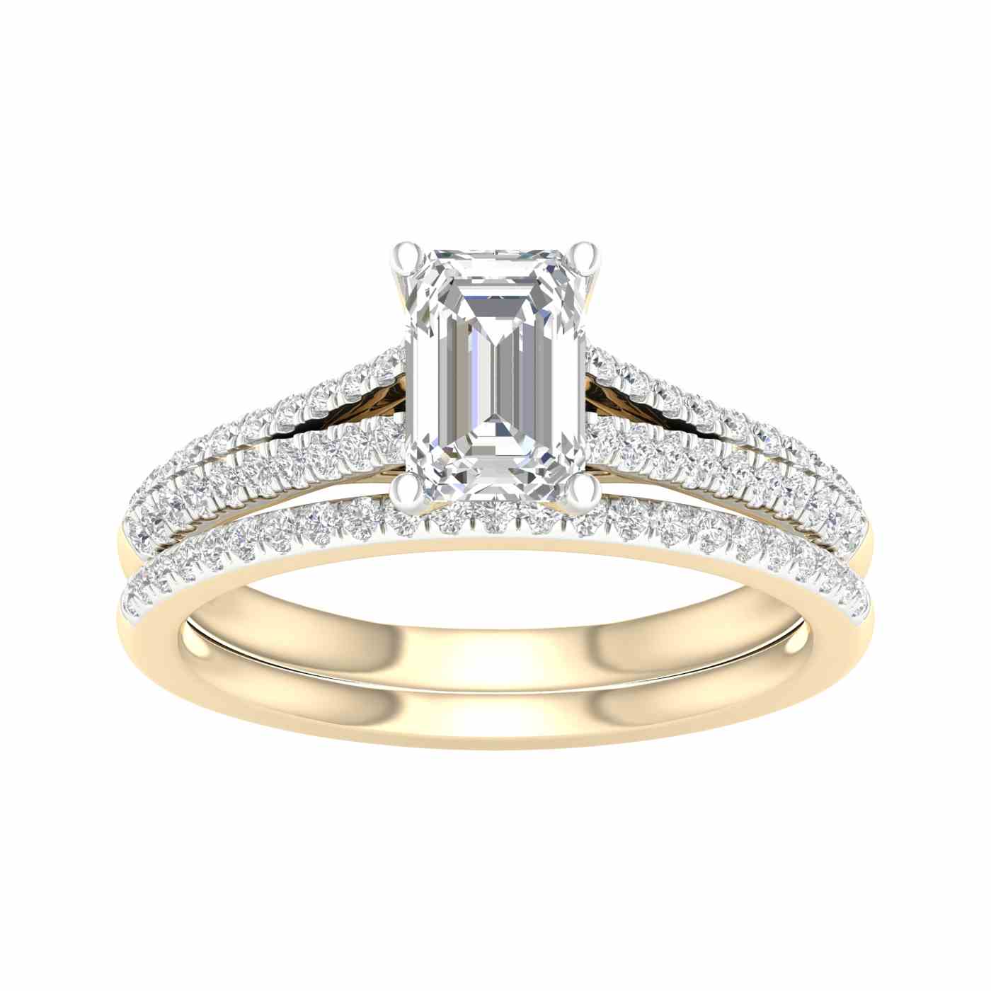 Calista Ring | Emerald Cut
