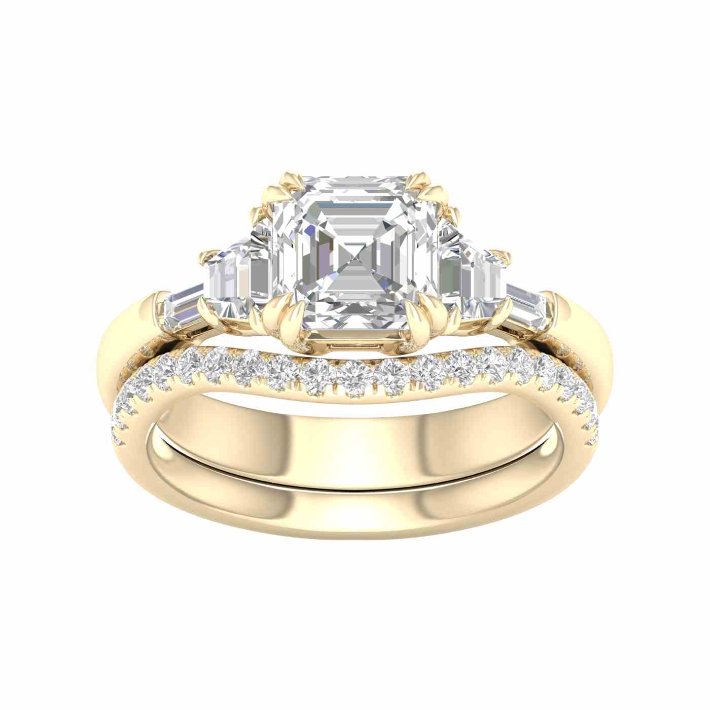 Radiévo Ring | Asscher Cut
