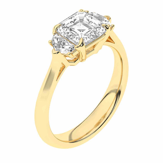Radiara Ring | Asscher Cut