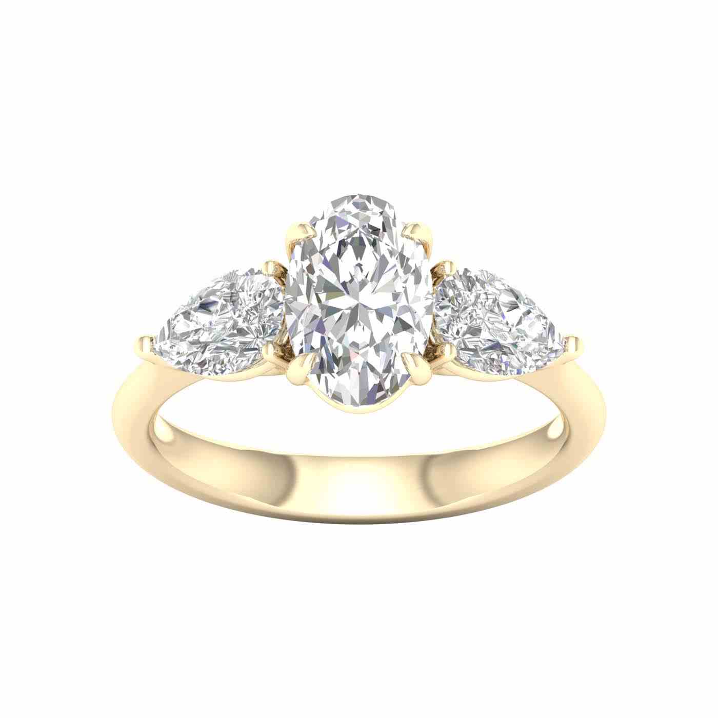 Nivara Ring | Oval Cut