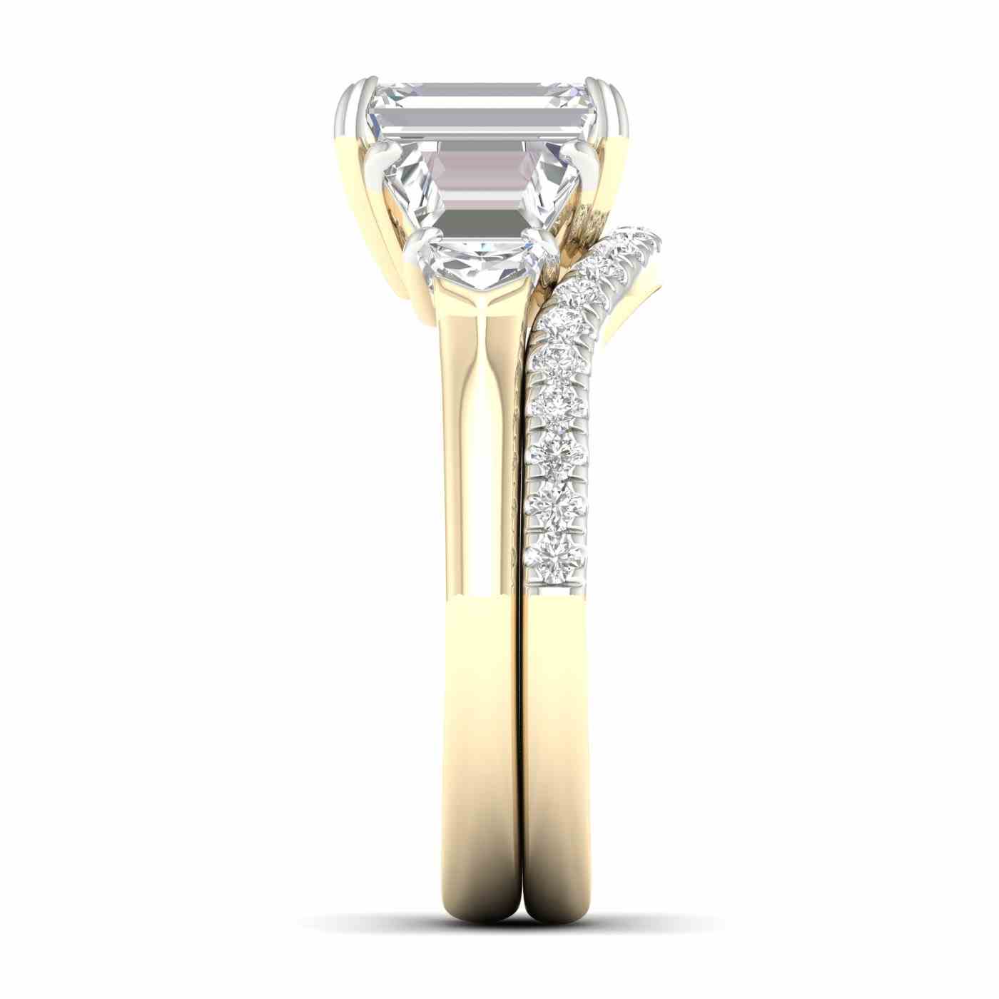 Radiévo Ring | Emerald Cut