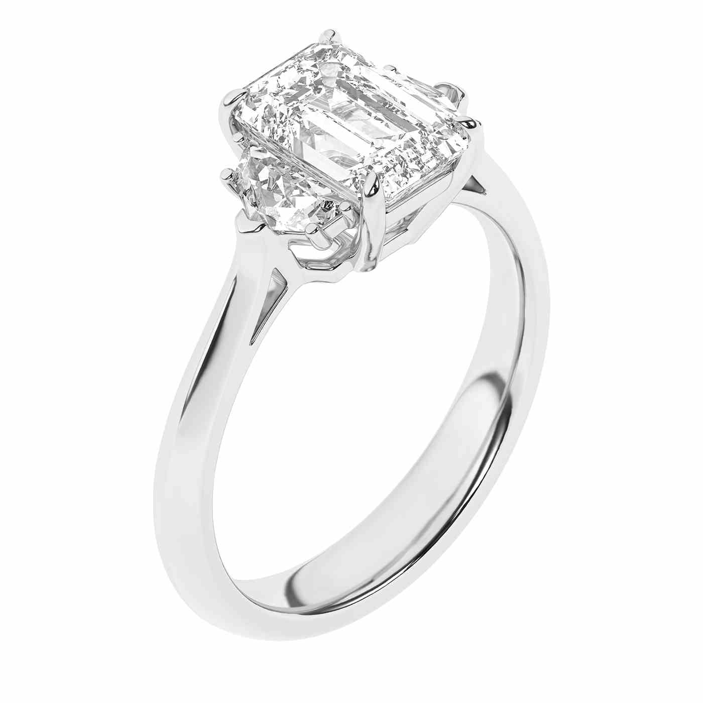 Radiara Ring | Emerald Cut