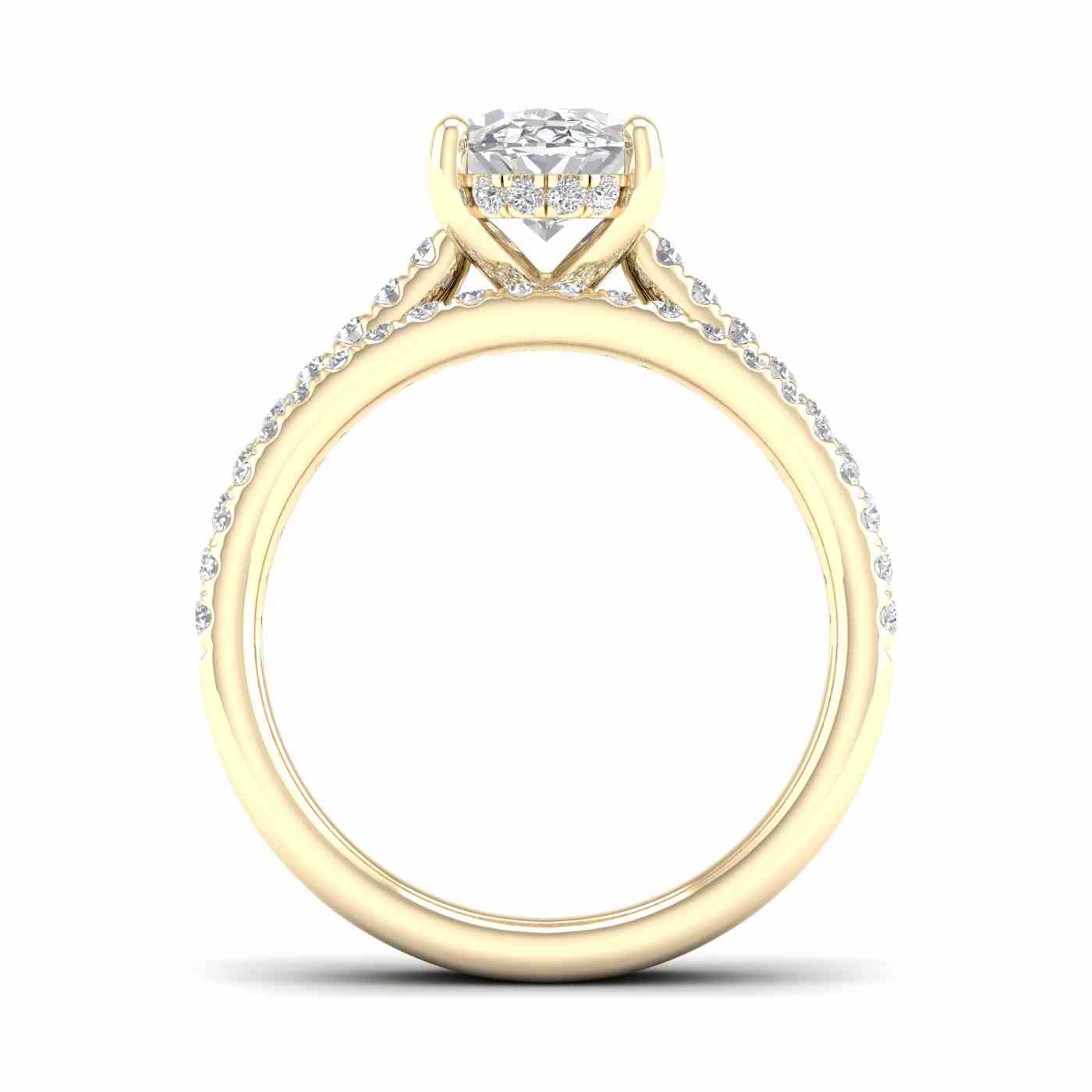 Elantra Ring | Oval Cut