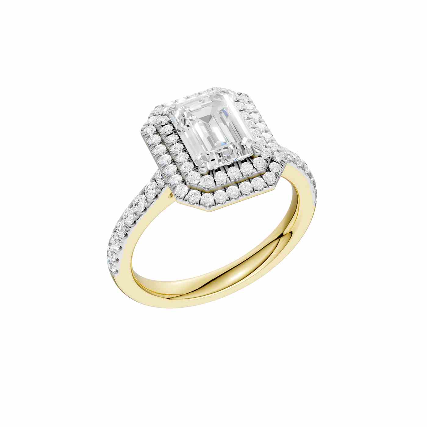 Aurevè Ring | Emerald Cut
