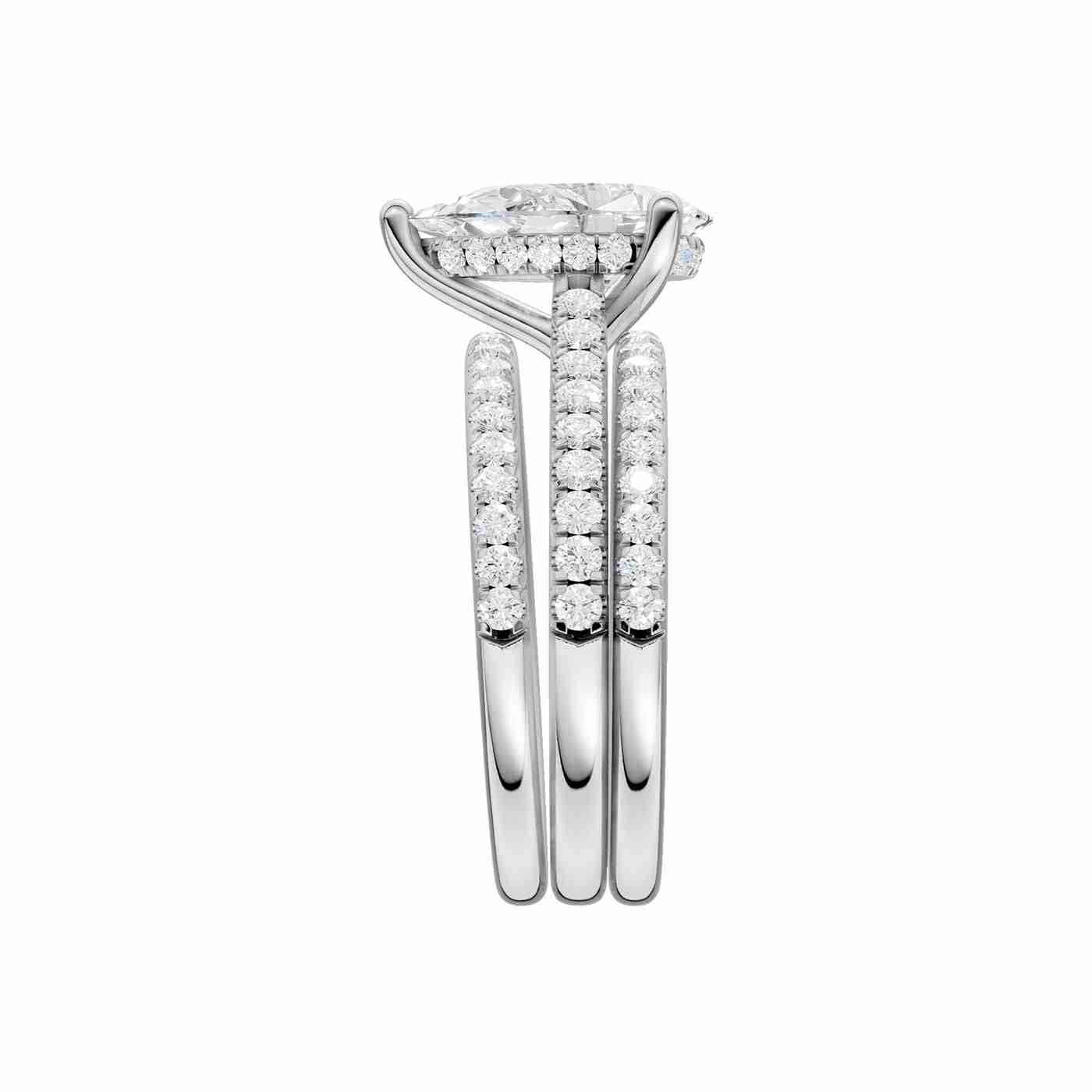 Calista Ring | Pear Cut