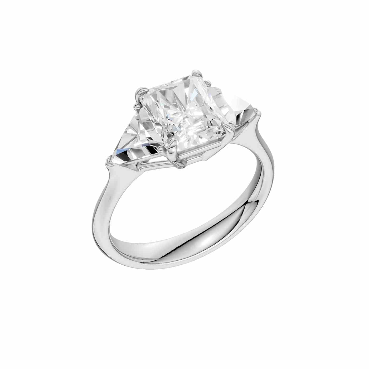 Radiara Ring | Emerald Cut