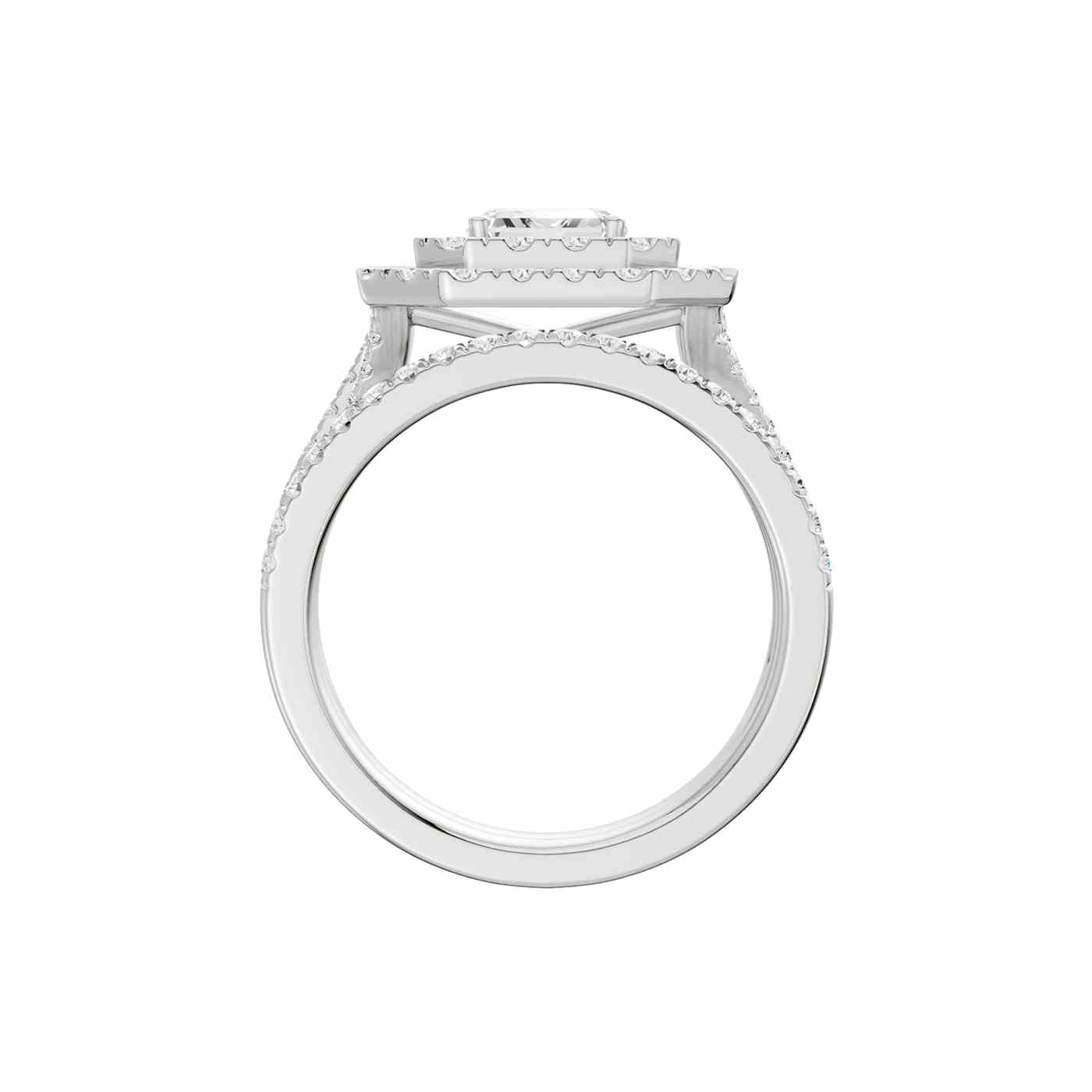 Radiance Ring | Emerald Cut