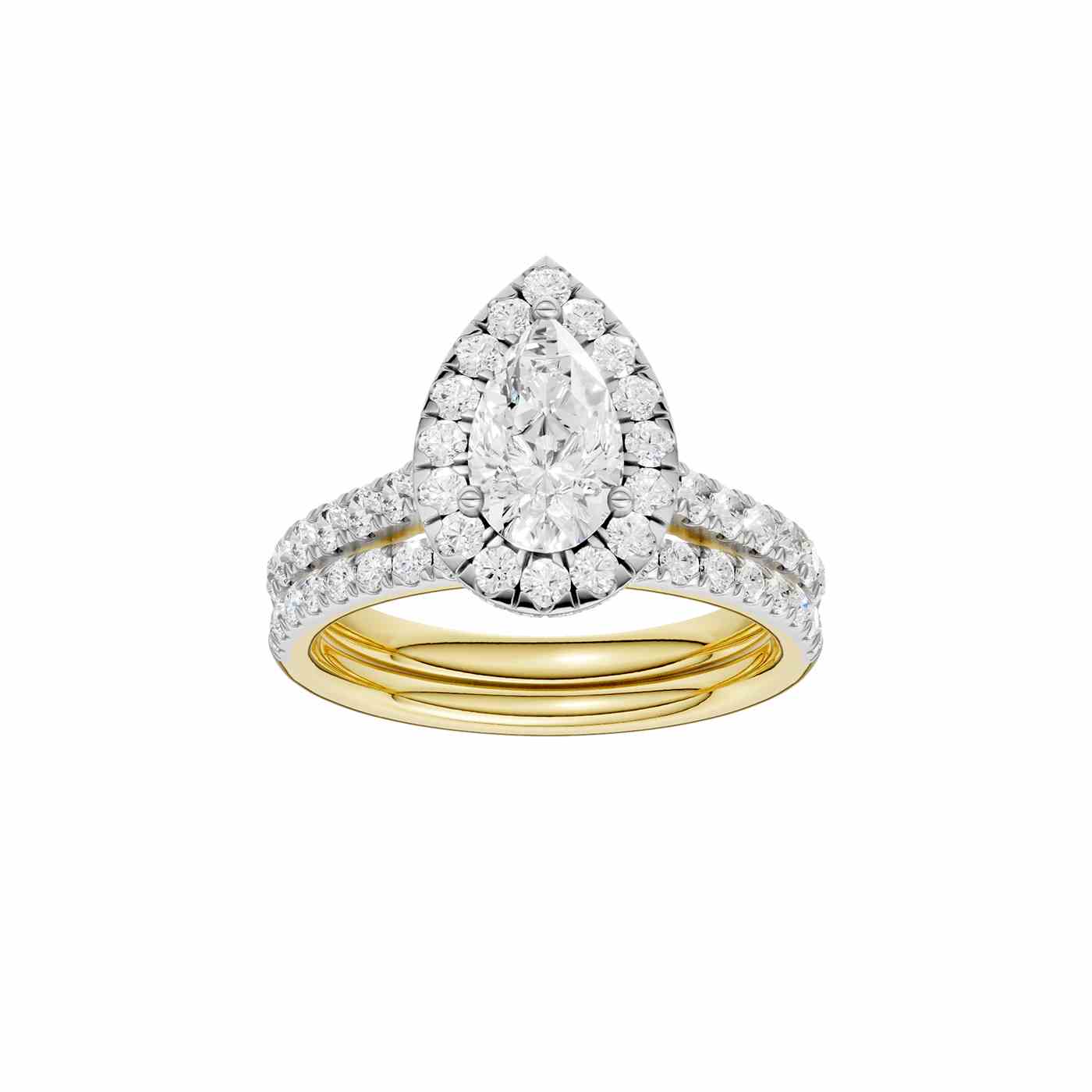 Brilliance Ring | Pear Cut