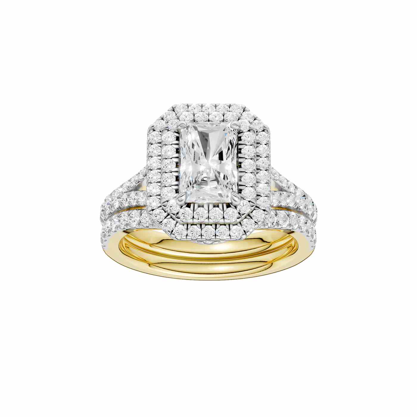 Bellavue Ring | Radiant Cut
