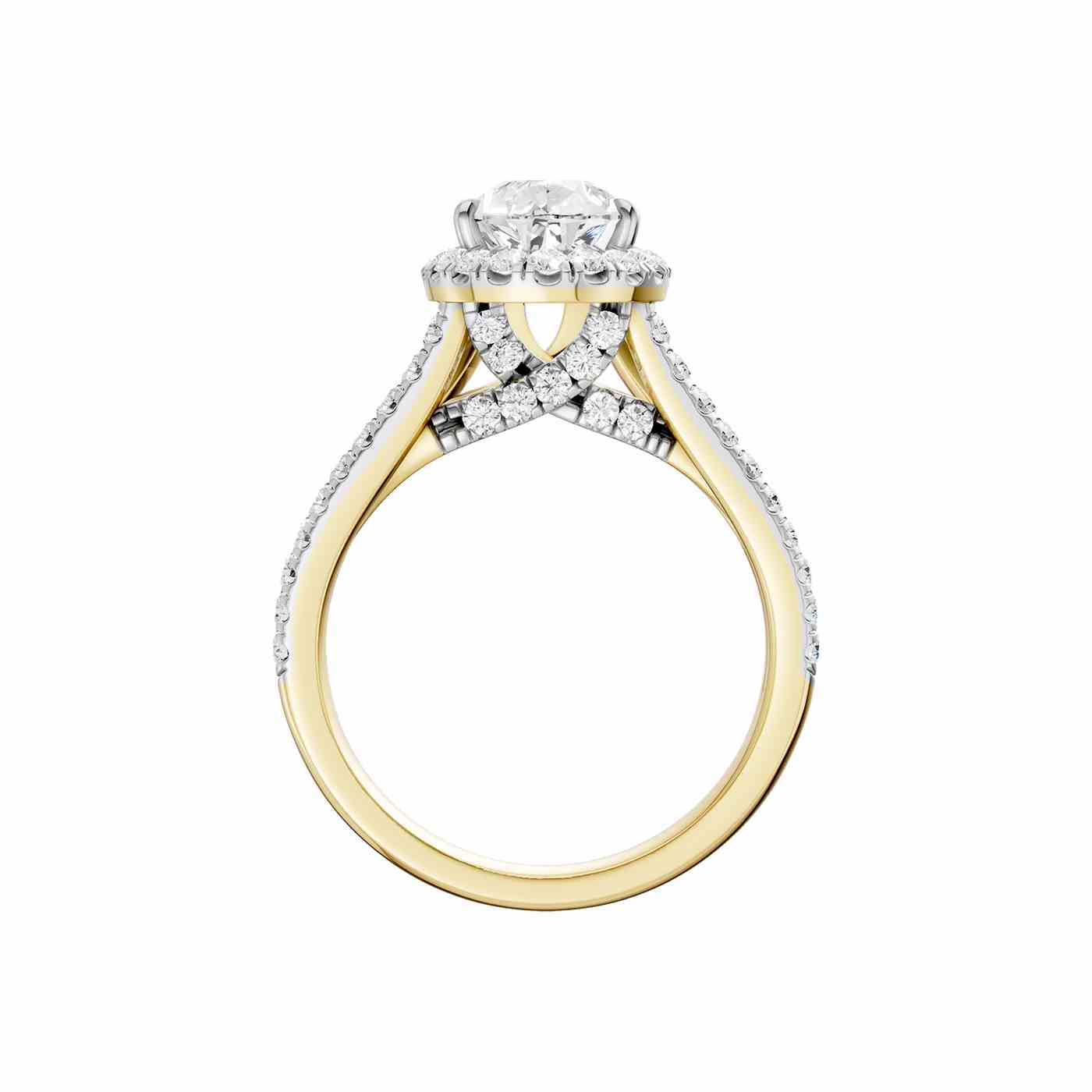 Sorelle Ring | Pear Cut
