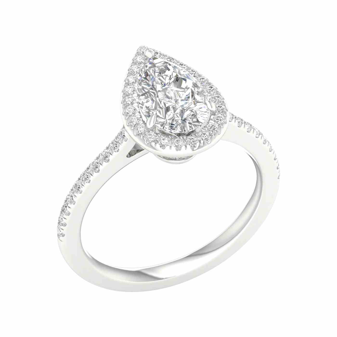 Aravelle Ring | Pear Cut