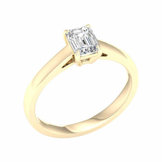Estellea Ring | Emerald Cut