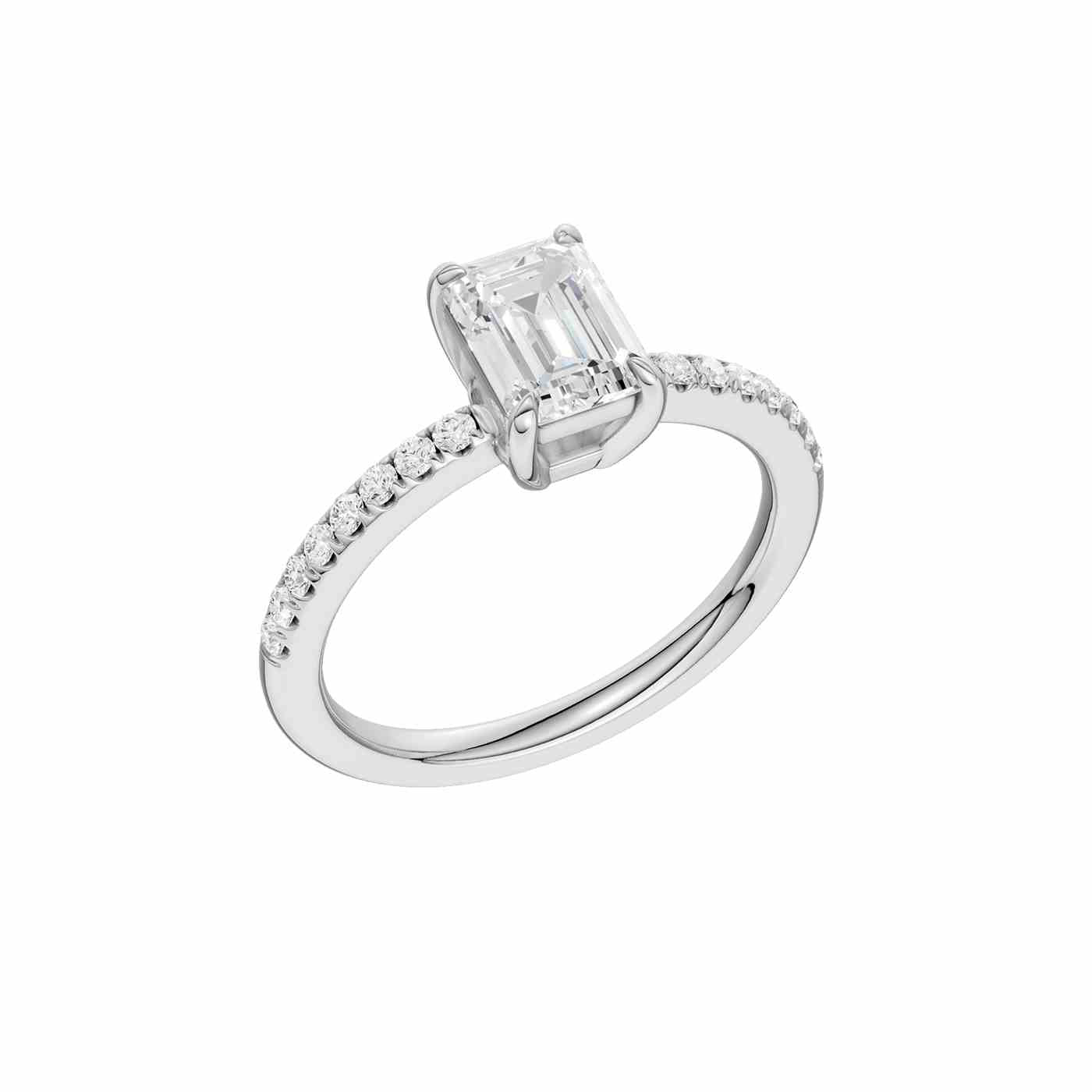 Ravelle Ring | Emerald Cut
