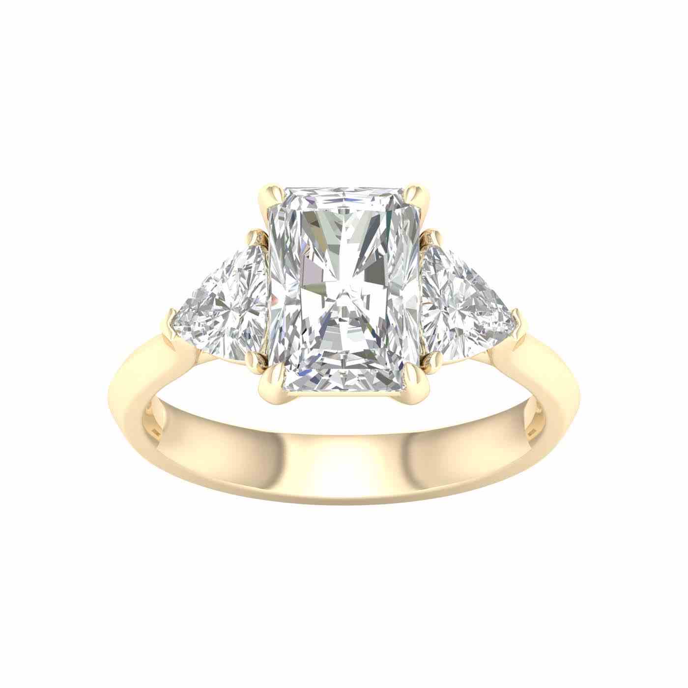 Zaffire Ring | Radiant Cut