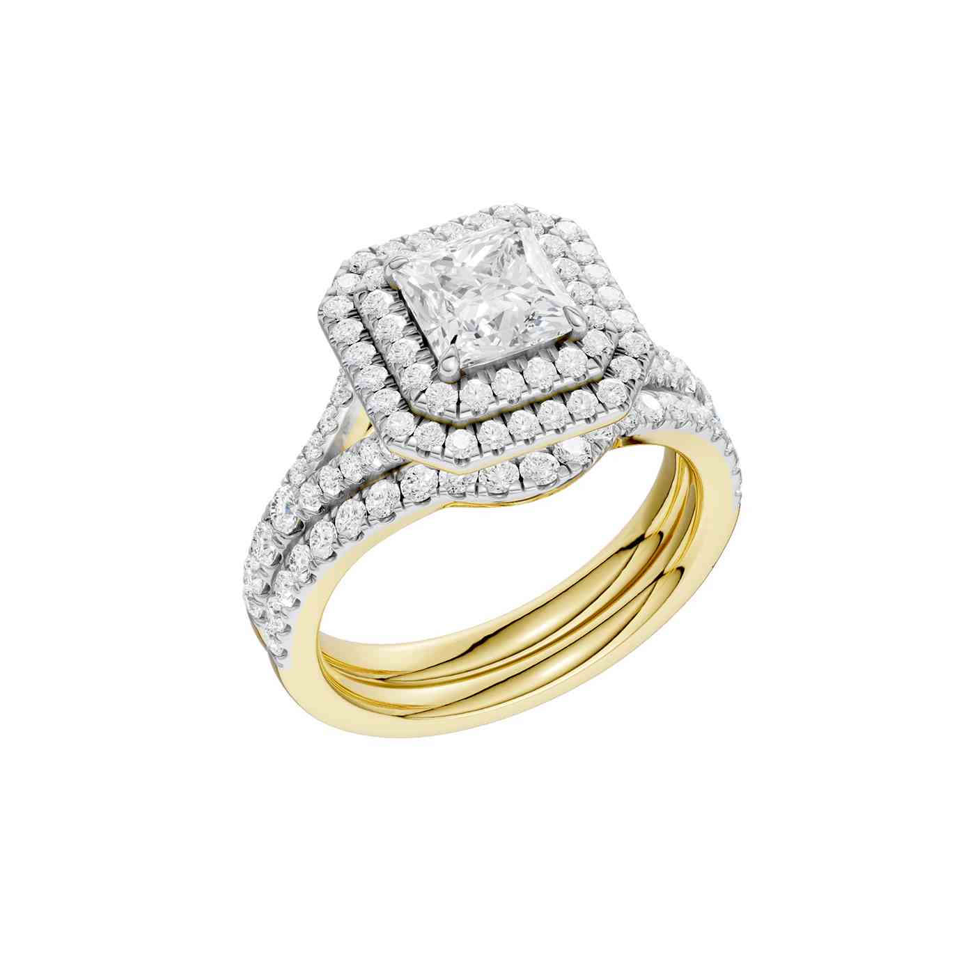 Bellavue Ring | Princess Cut
