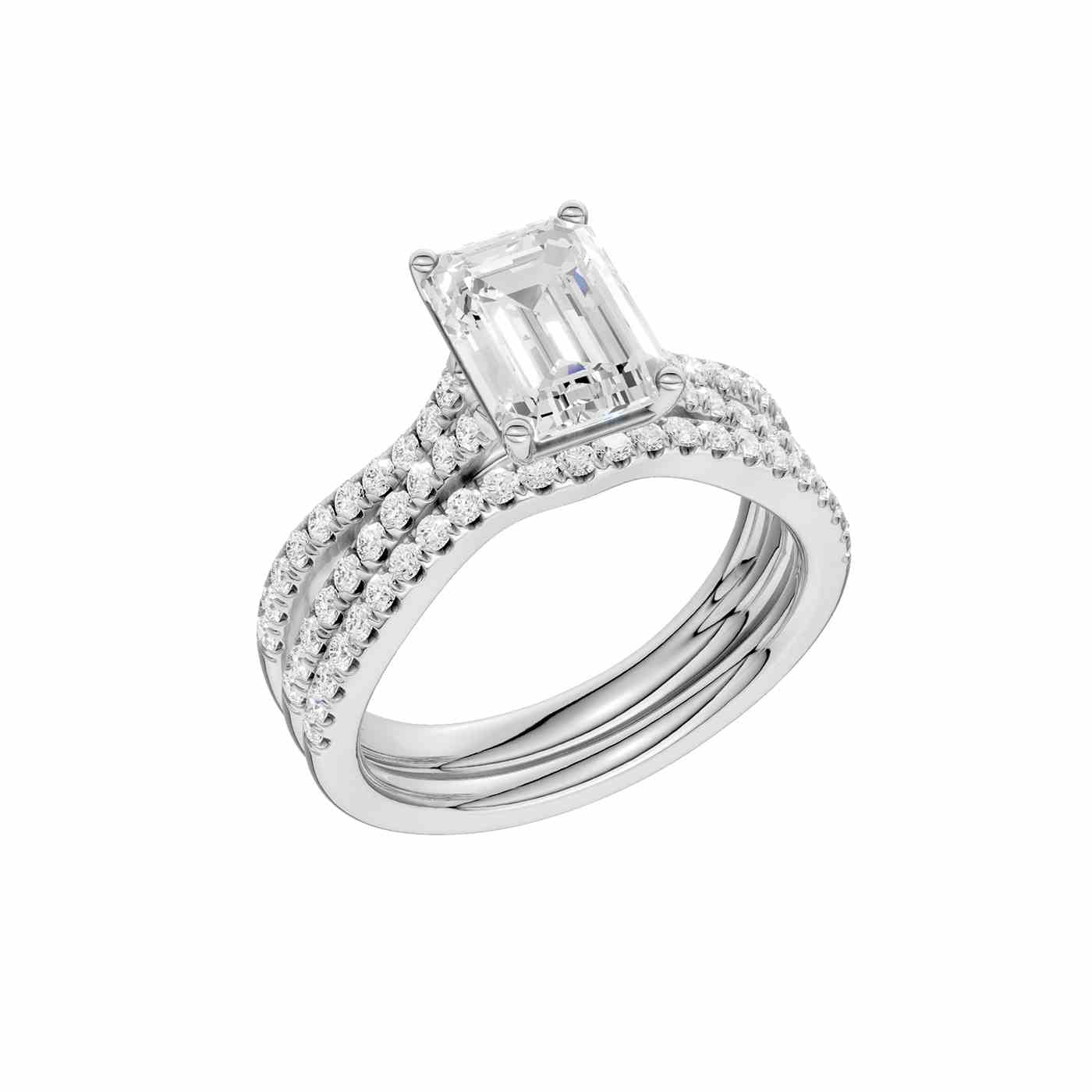 Calista Ring | Emerald Cut