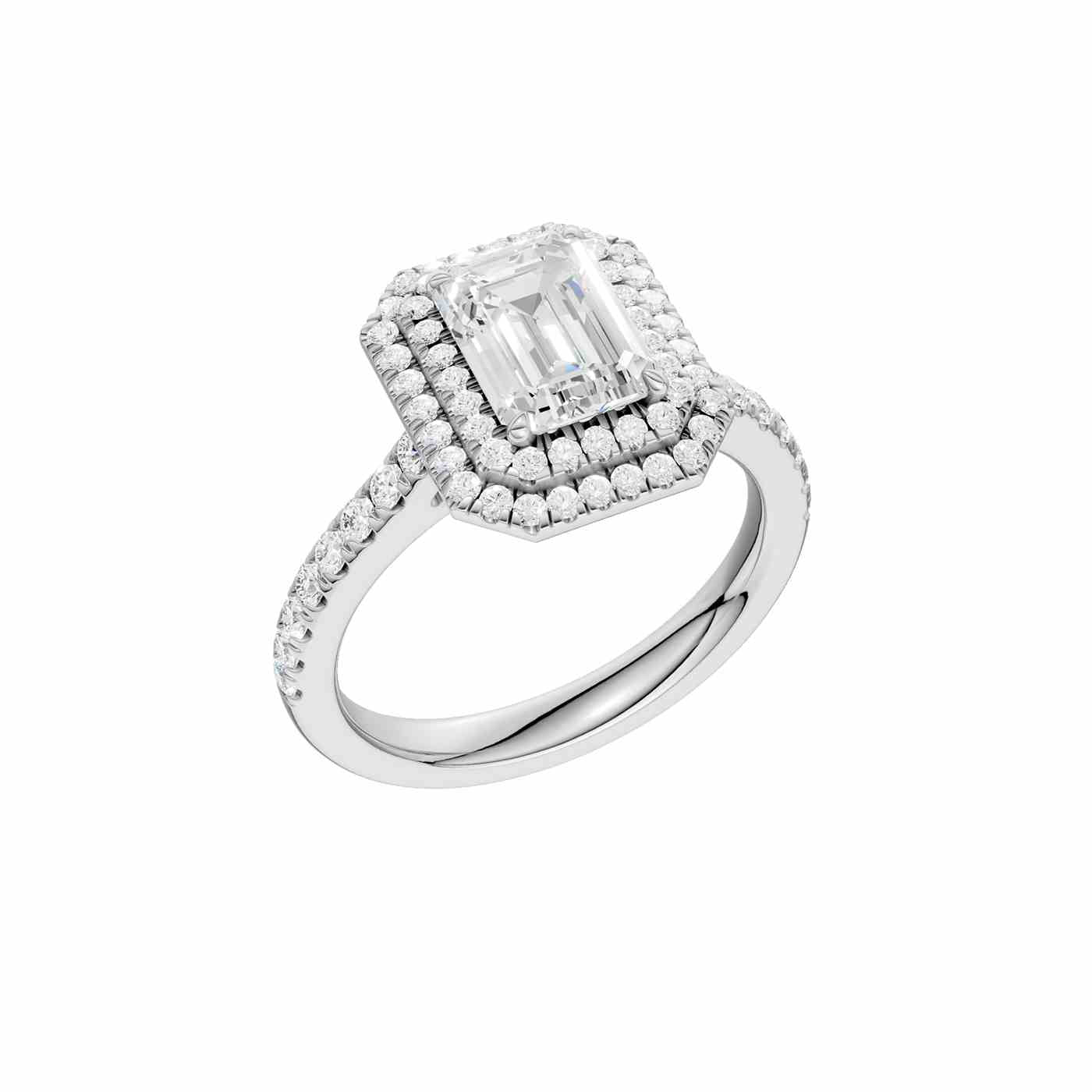 Aurevè Ring | Emerald Cut