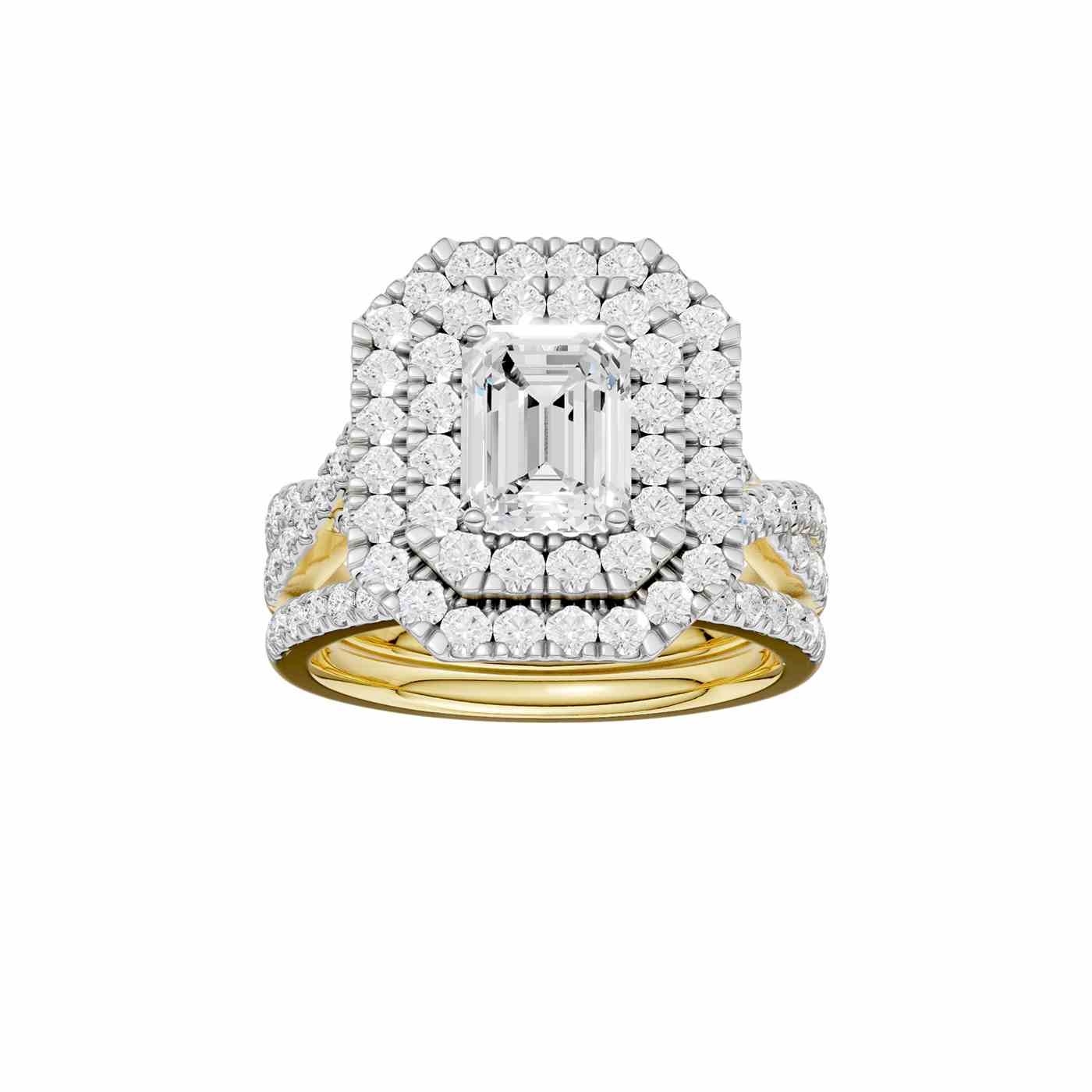 Radiance Ring | Emerald Cut