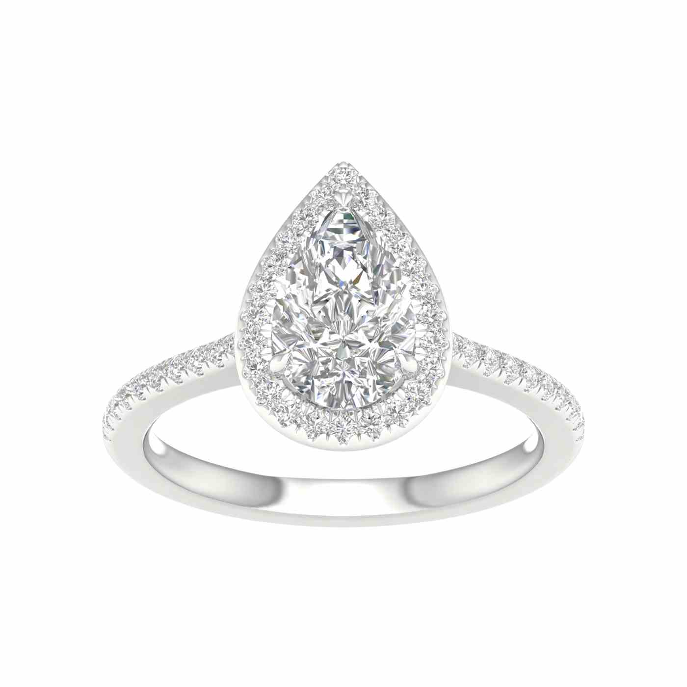 Aravelle Ring | Pear Cut
