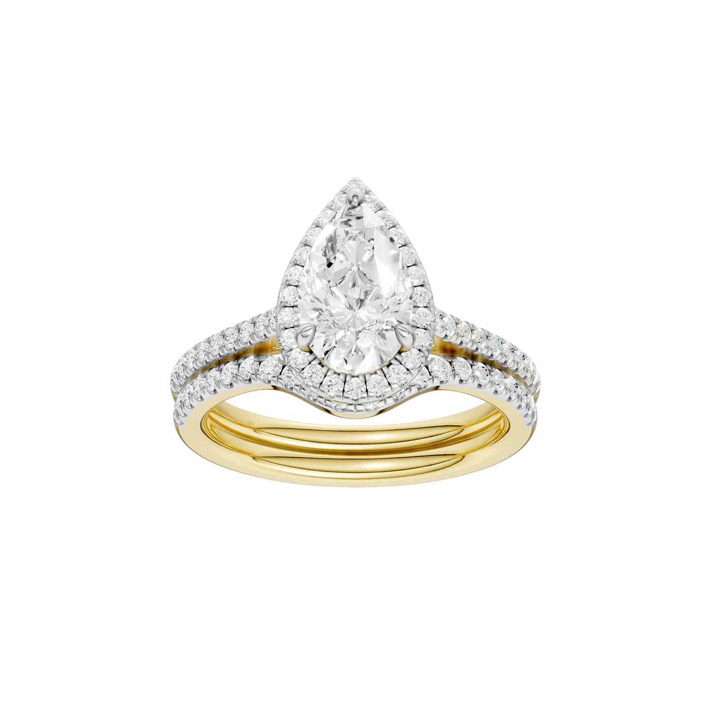 Bellavue Ring | Pear Cut