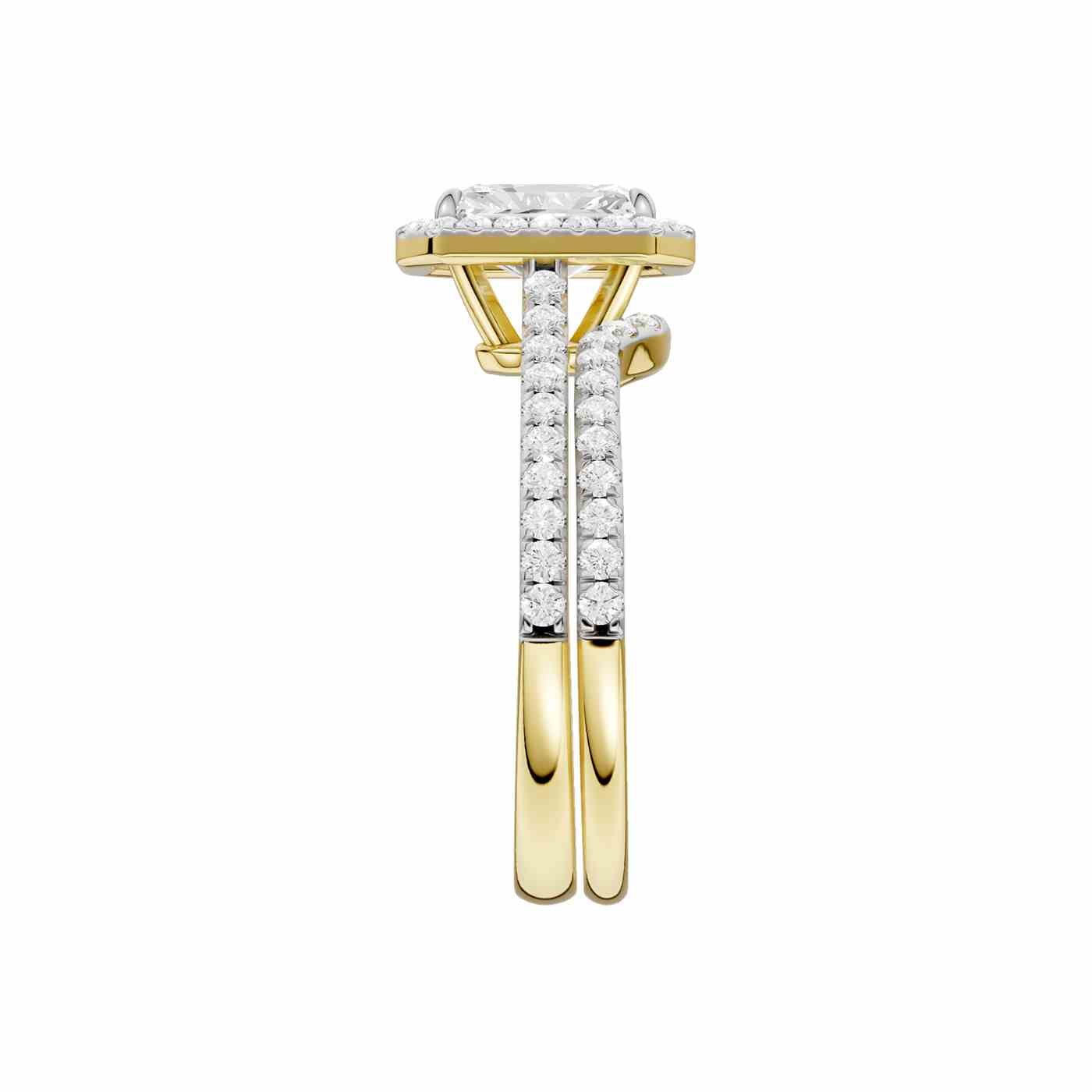Bellavue Ring | Radiant Cut