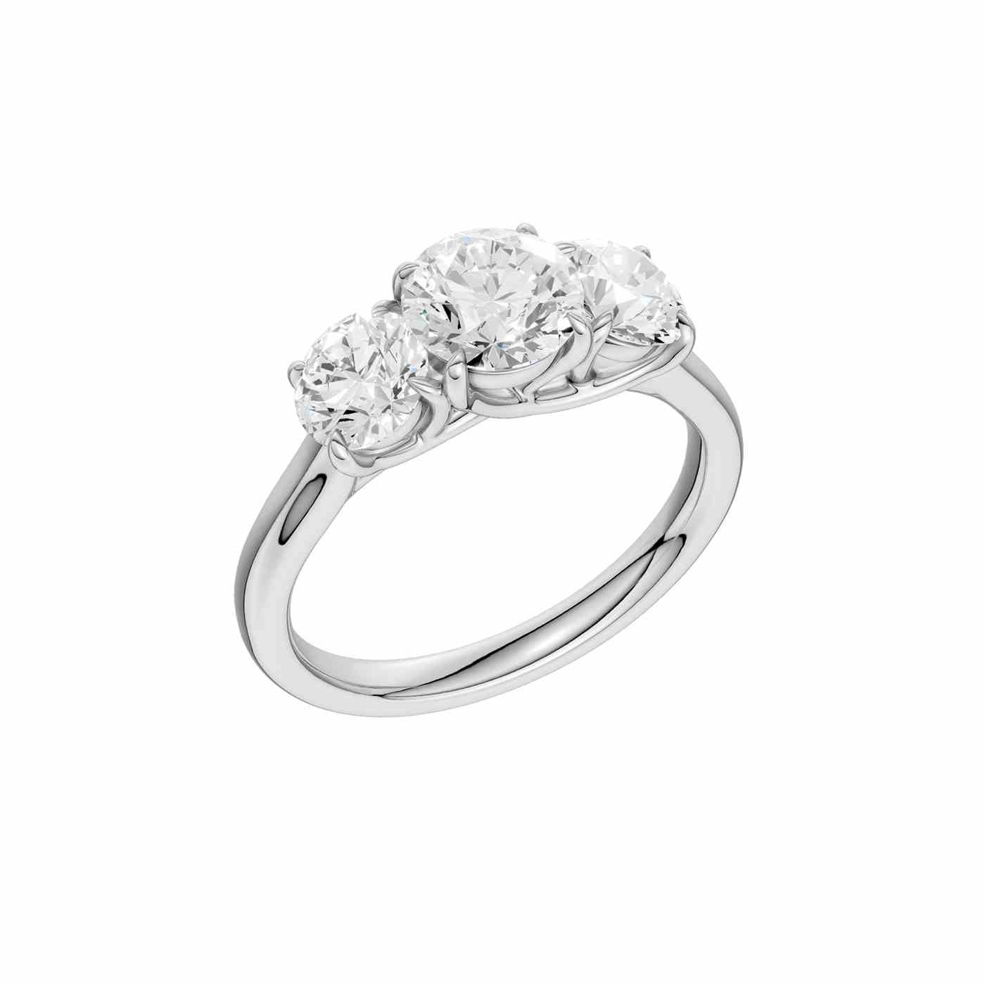Luxeira Ring | Round Cut