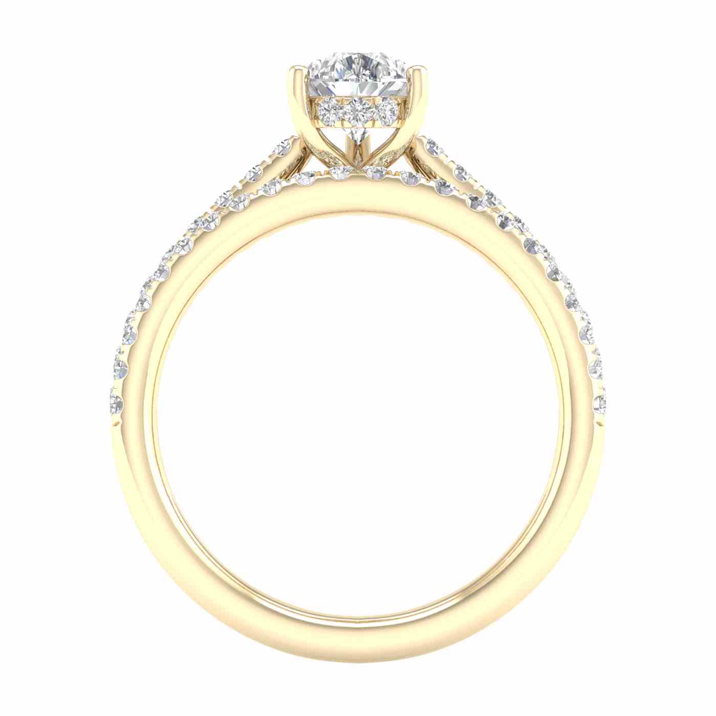 Calista Ring | Pear Cut