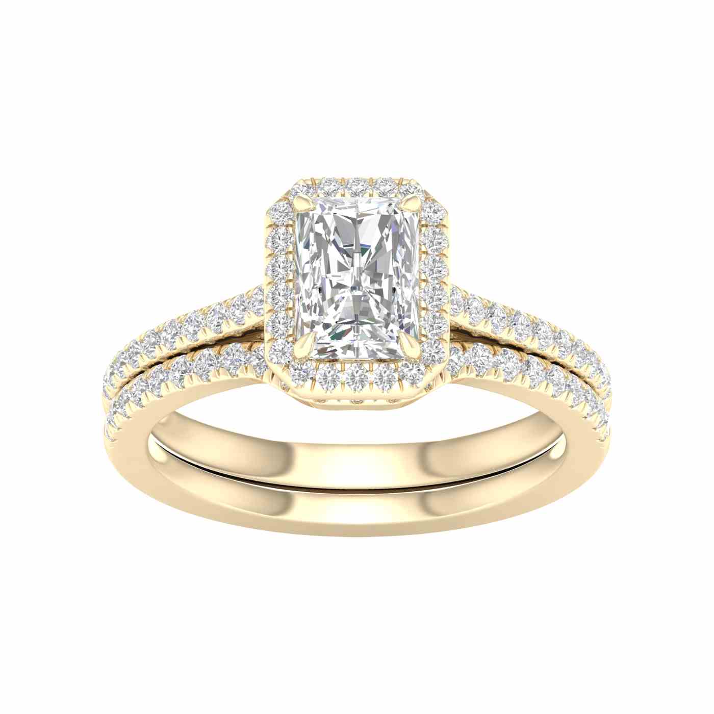 Bellavue Ring | Radiant Cut