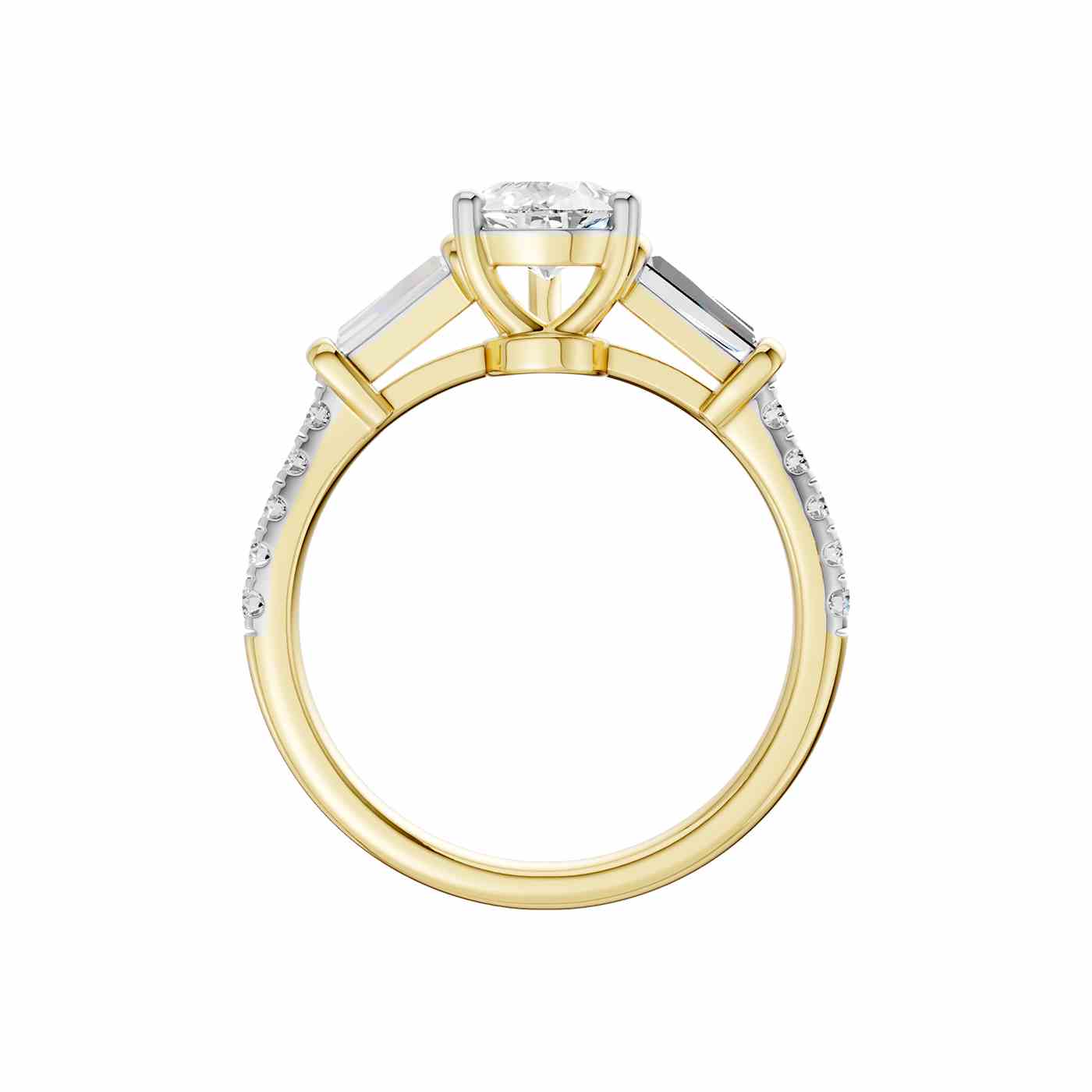 Aureline Ring | Pear Cut