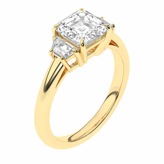 Radiara Ring | Asscher Cut