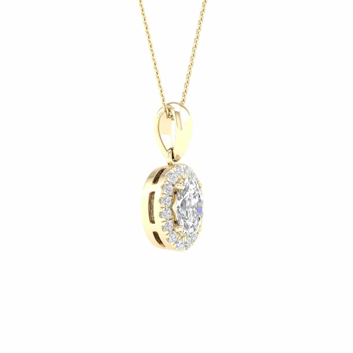 Elysane Pendant | Oval Cut