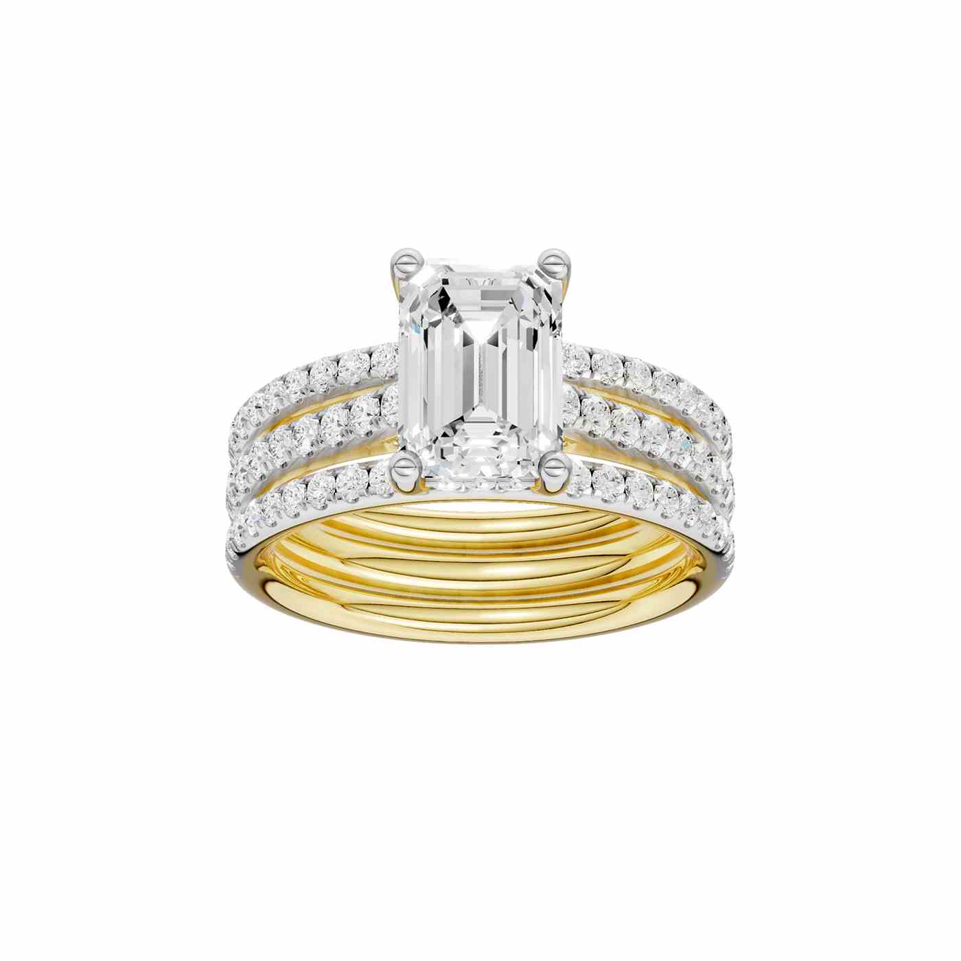 Calista Ring | Emerald Cut