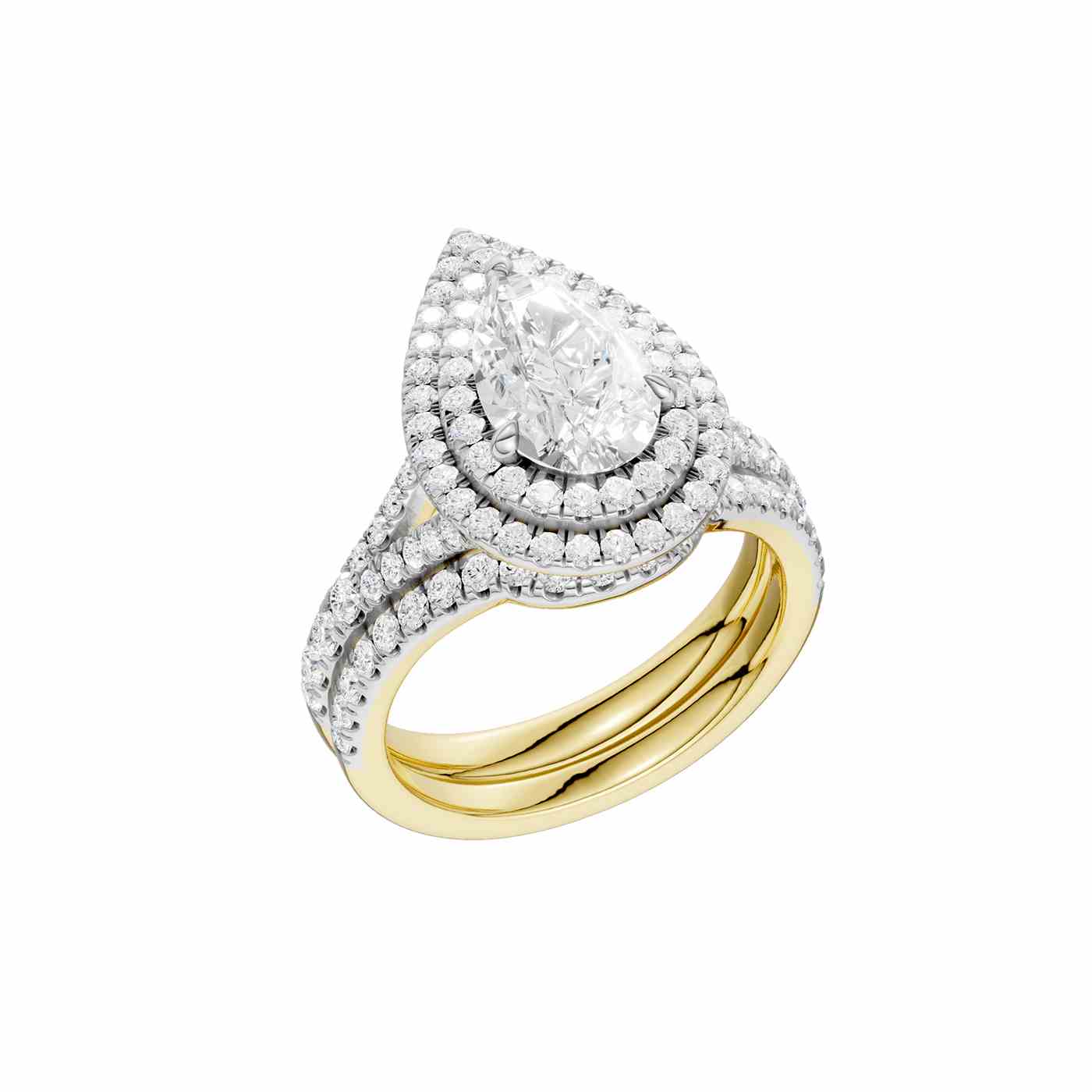 Bellavue Ring | Pear Cut