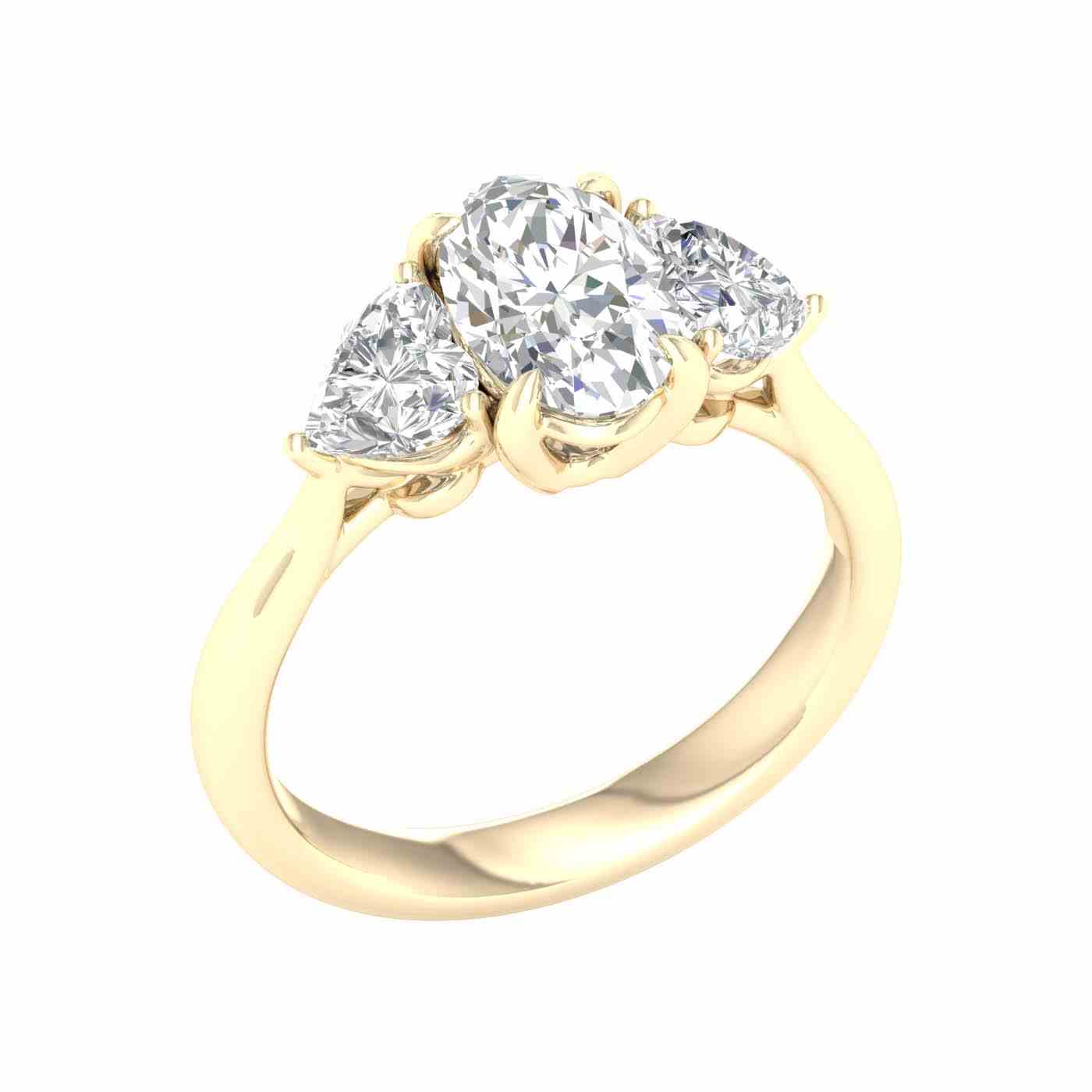 Nivara Ring | Heart Cut
