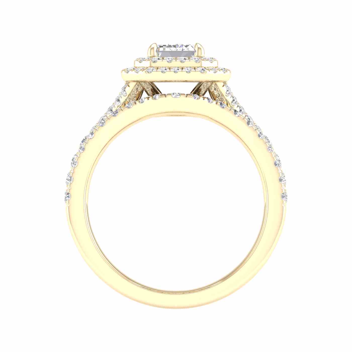 Bellavue Ring | Radiant Cut