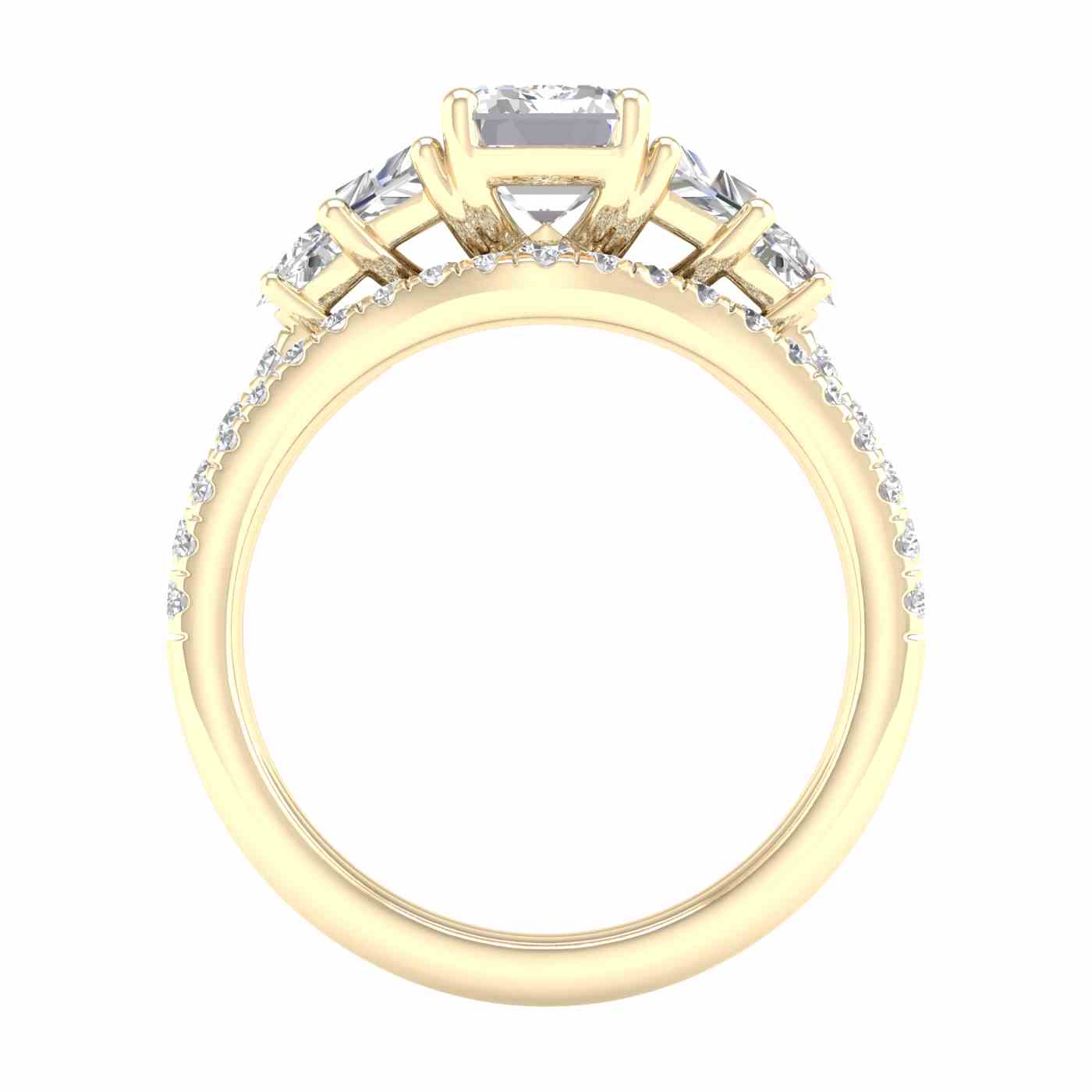 Radiévo Ring | Emerald Cut